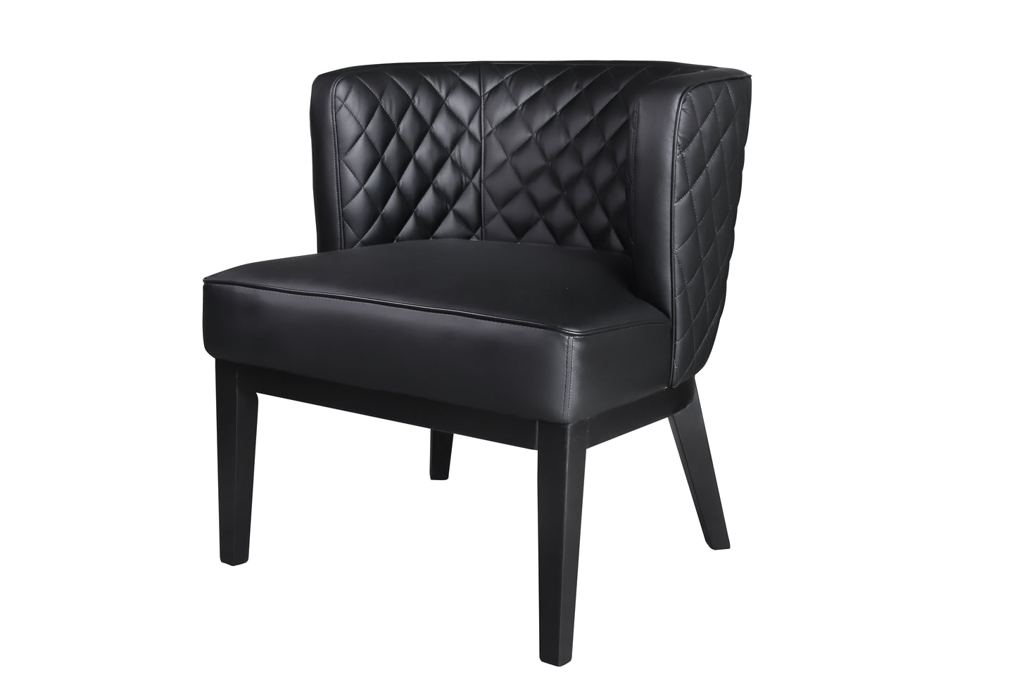 Boss Ava Quilted guest, accent or dining chair - Black image 9