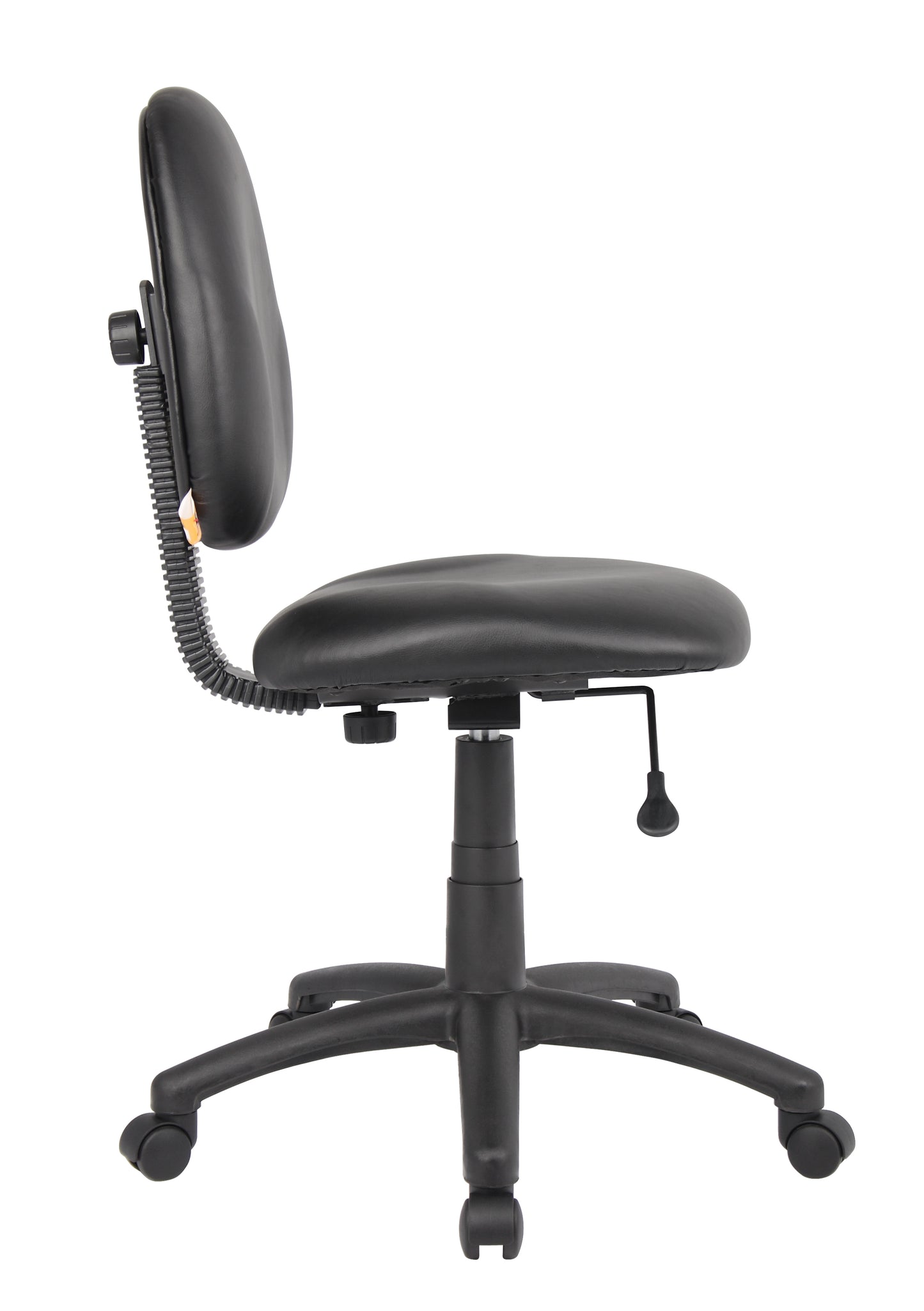 Boss Diamond Task Chair In Black Antimicrobial Vinyl image 8