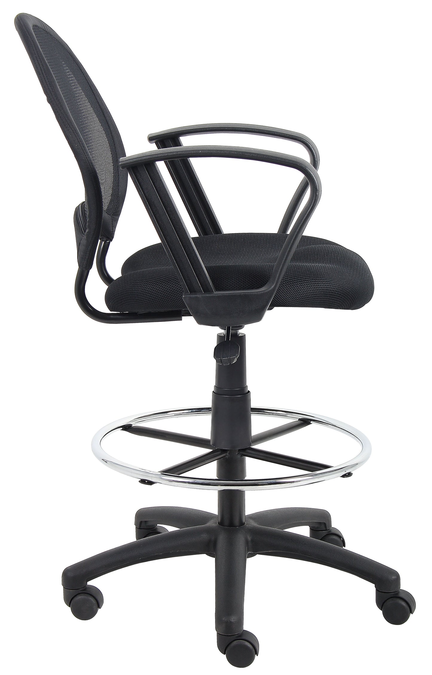 Boss Mesh Drafting Stool W/ Loop Arms image 7