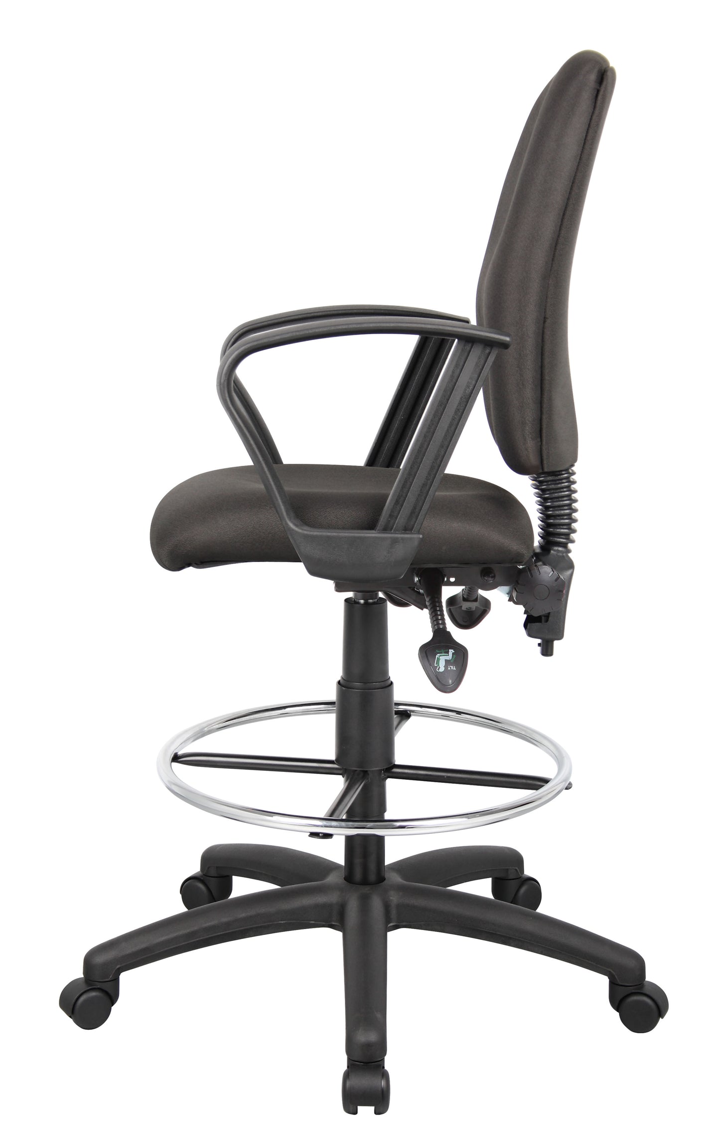 Boss Multi-Function Fabric Drafting Stool W/ Loop Arms image 8