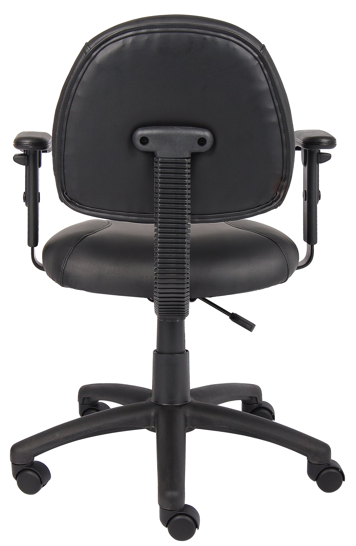 Boss Black Posture Chair W/ Adjustable Arms image 6