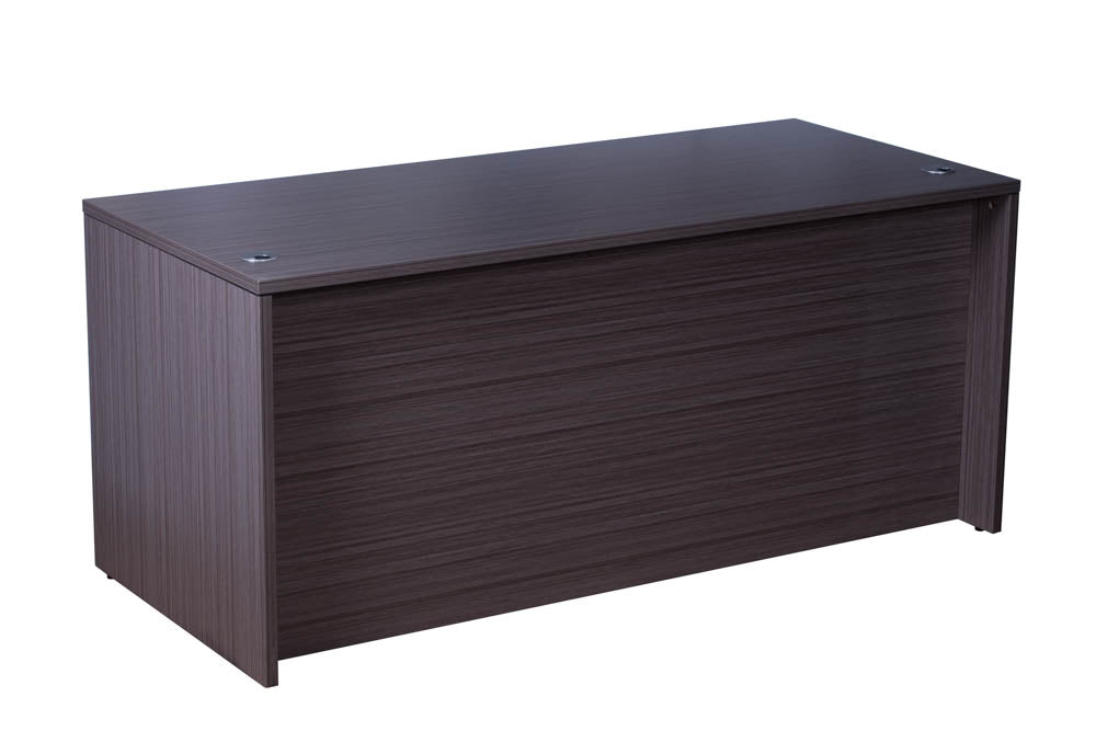 60"x30" Desk With 2 Drawer Hanging File Unit ( 7 Finishes )