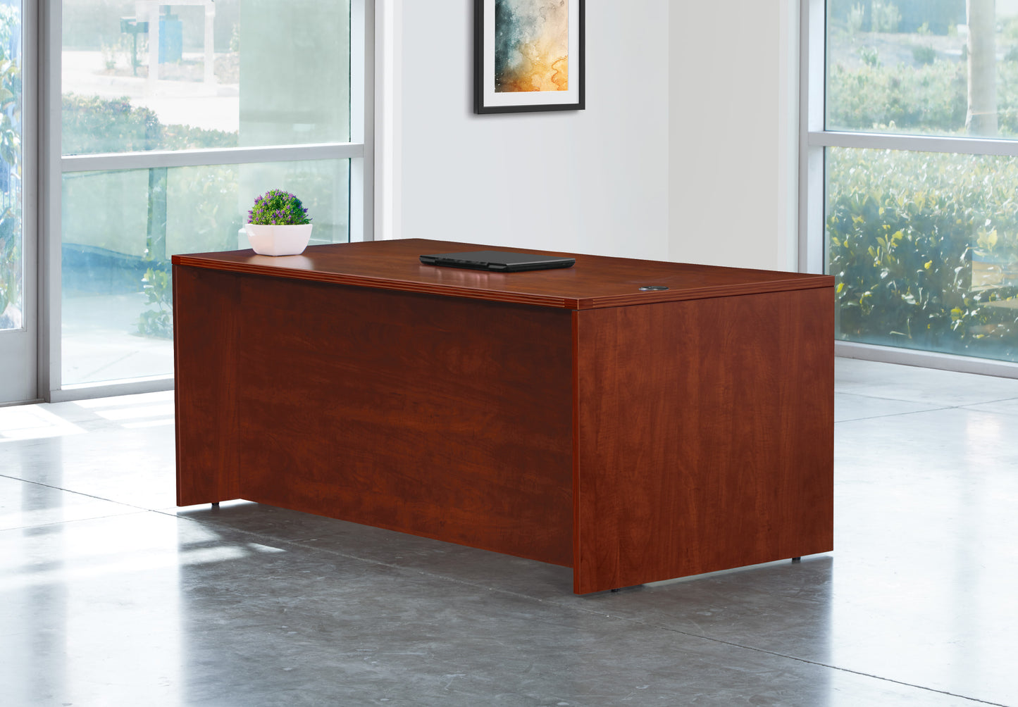 66"x30" Desk Shell ( 7 Finishes )