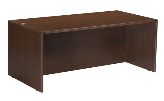 72"x30" Desk Shell ( 7 Finishes )