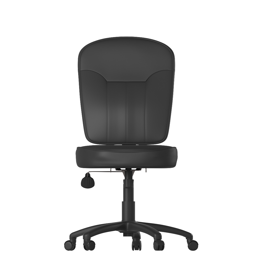 Boss Black Leather Task Chair image 9