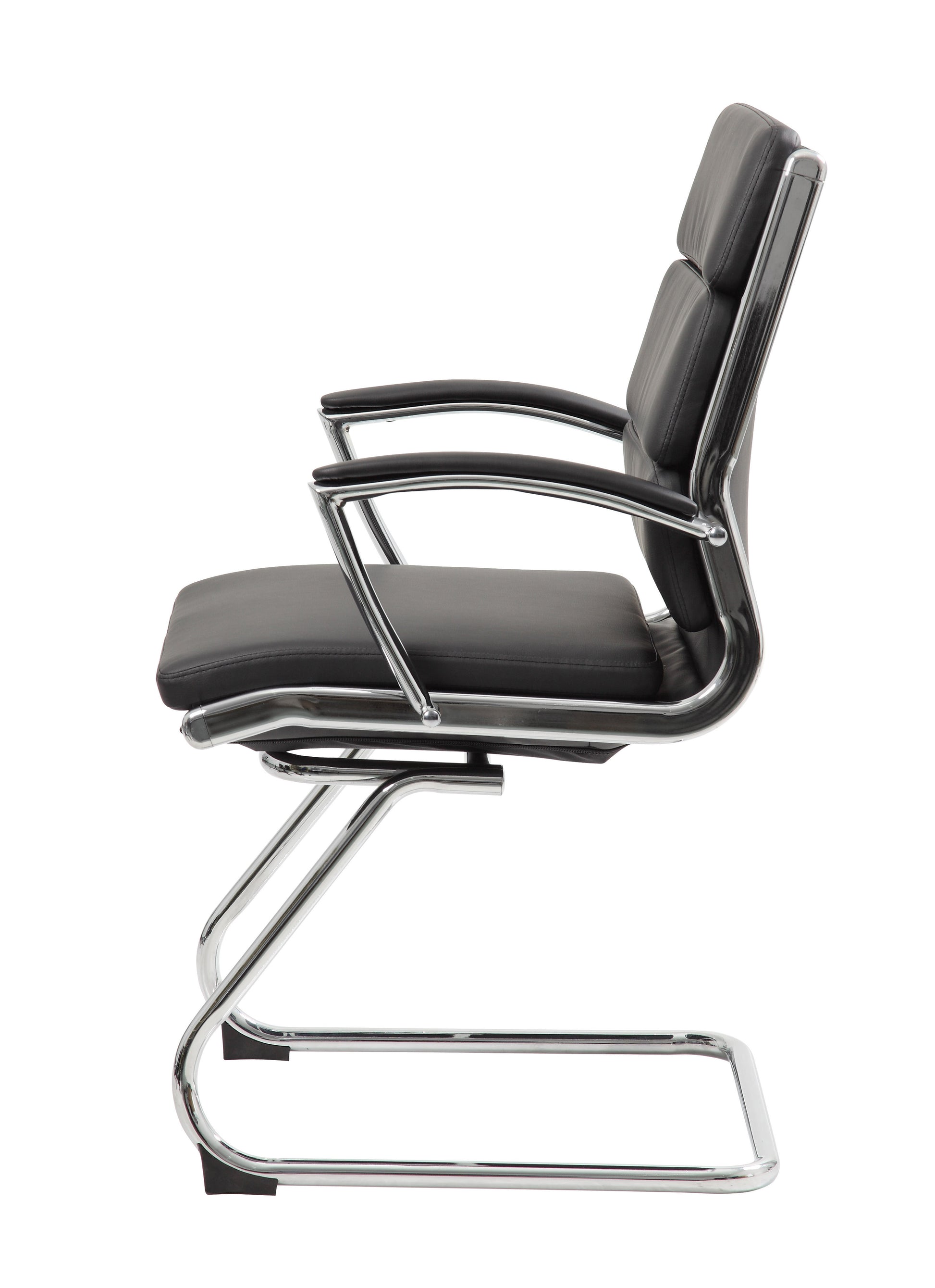 Boss Executive CaressoftPlus Chair with Metal Chrome Finish - Guest Chair image 7