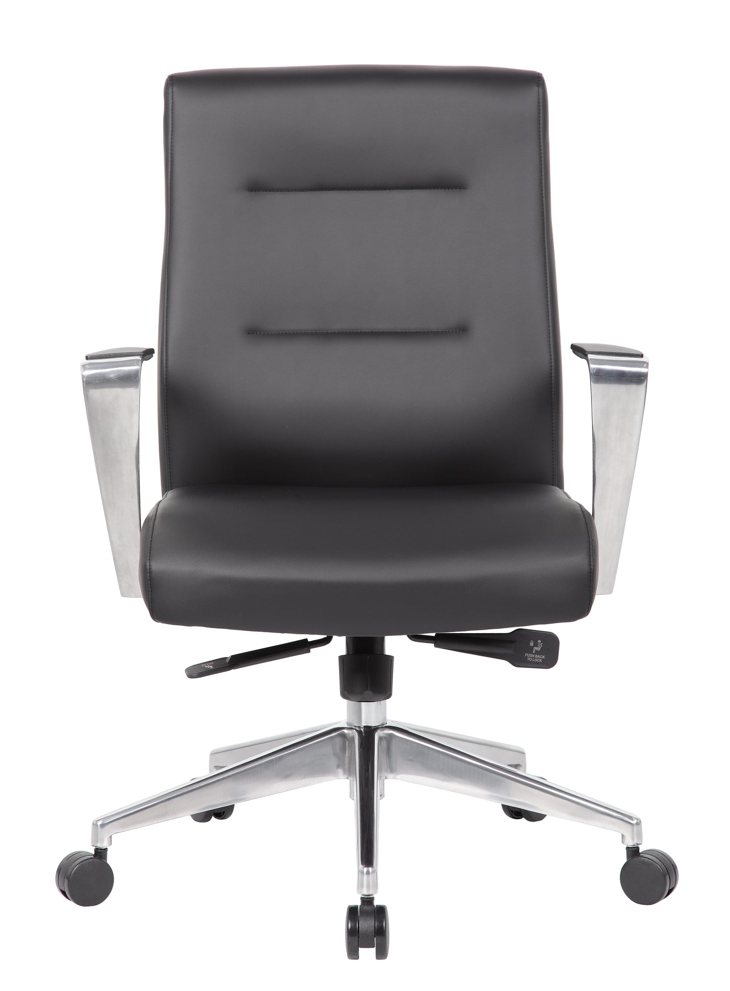 Boss Modern Conference Chair with Aluminum Arm & Base image 5