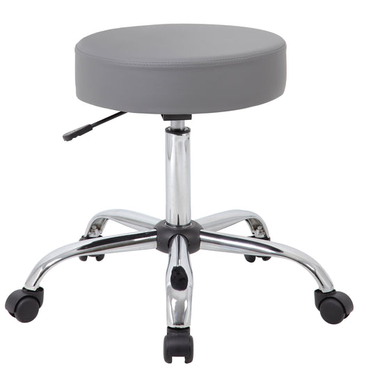 Boss Grey Antimicrobial Medical Stool