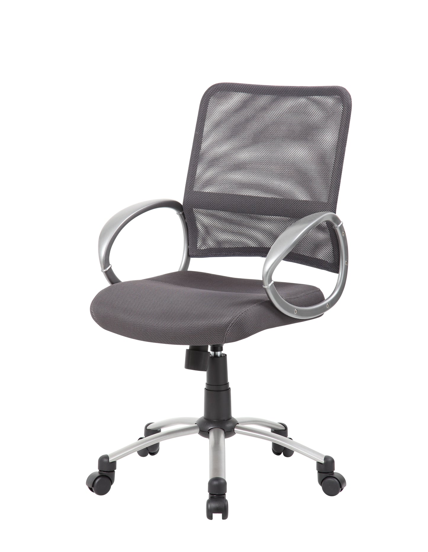 Boss Mesh Back W/ Pewter Finish Task Chair image 4
