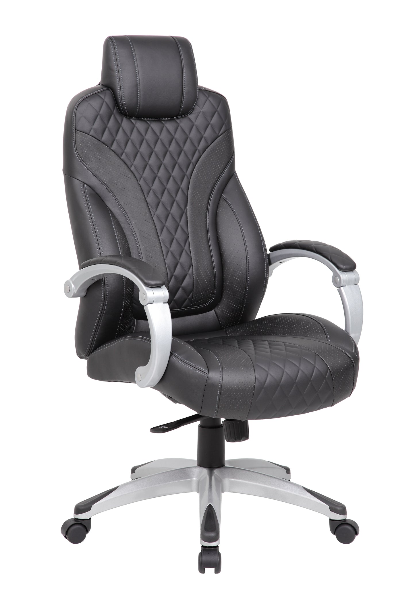 Boss Executive Hinged Arm Chair - Black