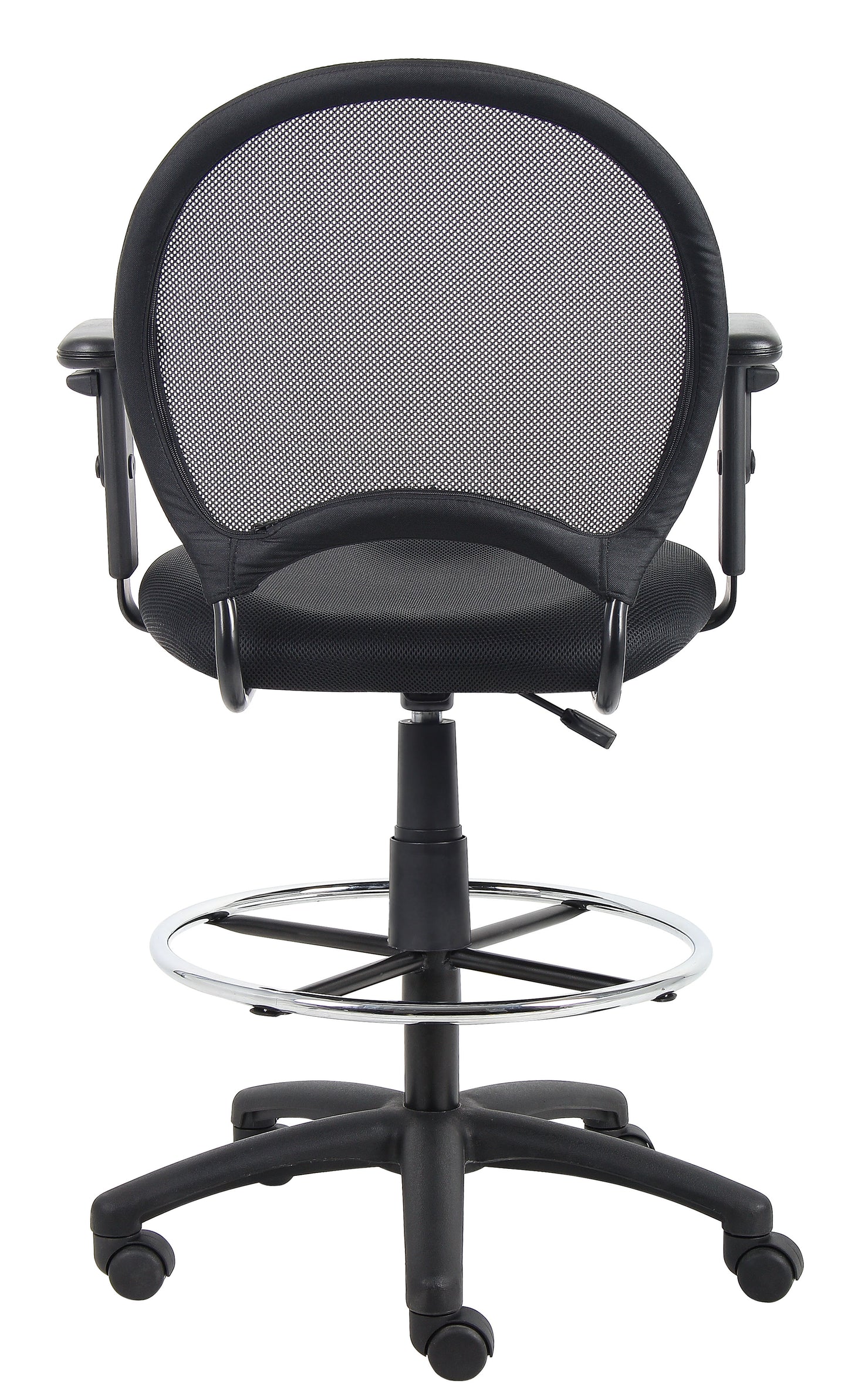 Boss Mesh Drafting Stool W/ Adjustable Arms image 4