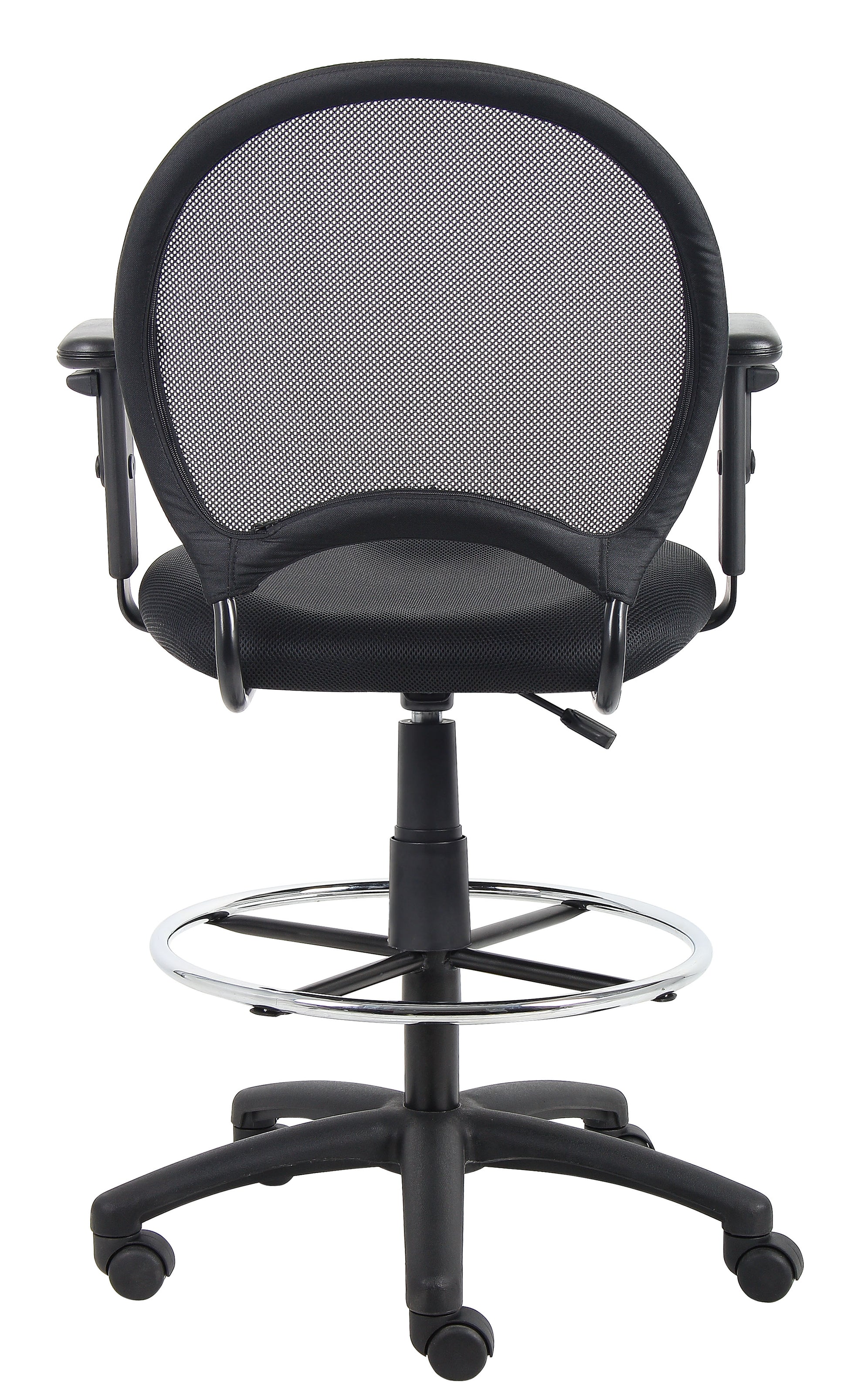 Boss Mesh Drafting Stool W/ Adjustable Arms image 4