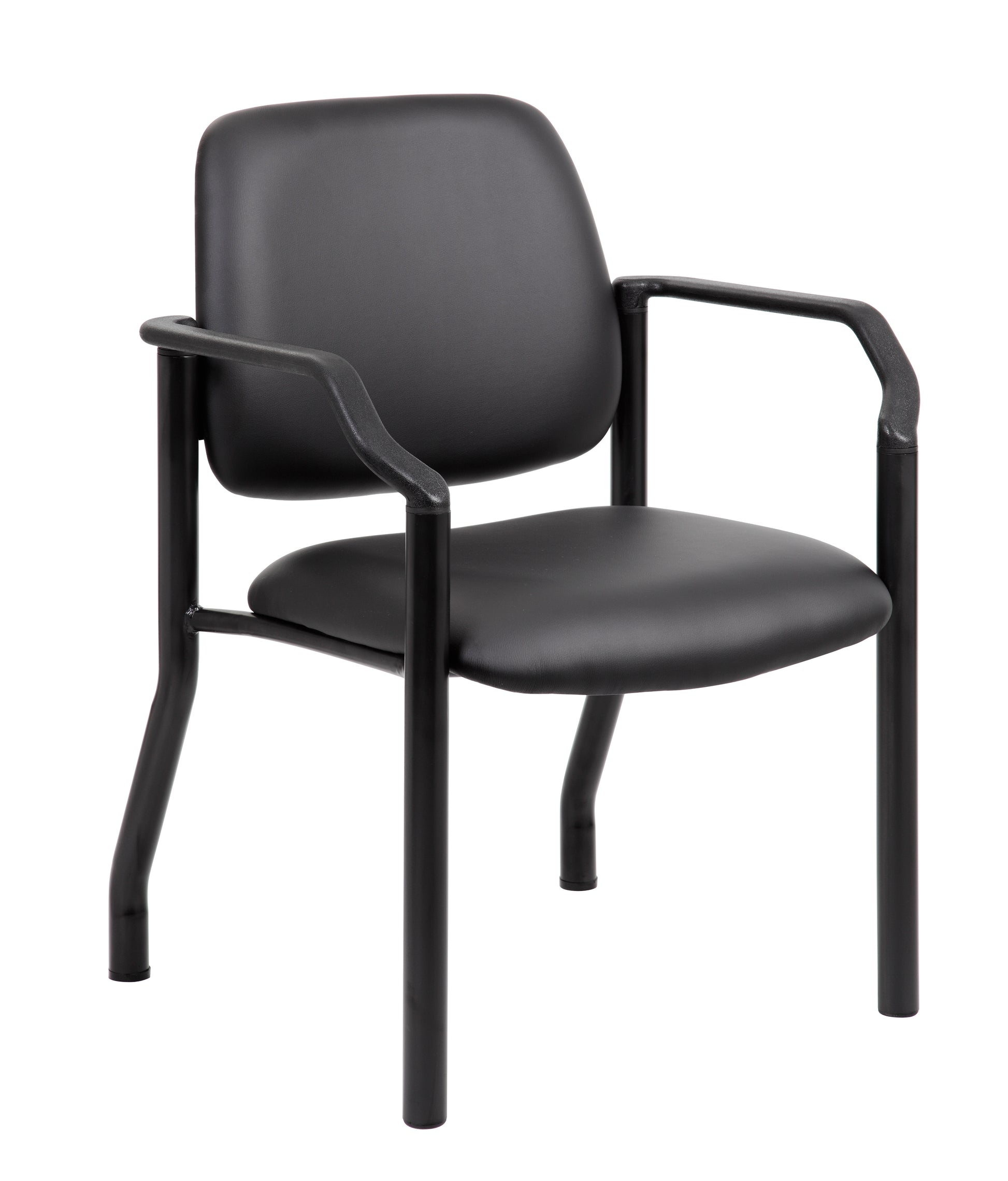 Boss Antimicrobial Guest Chair, 300 lb. weight capacity