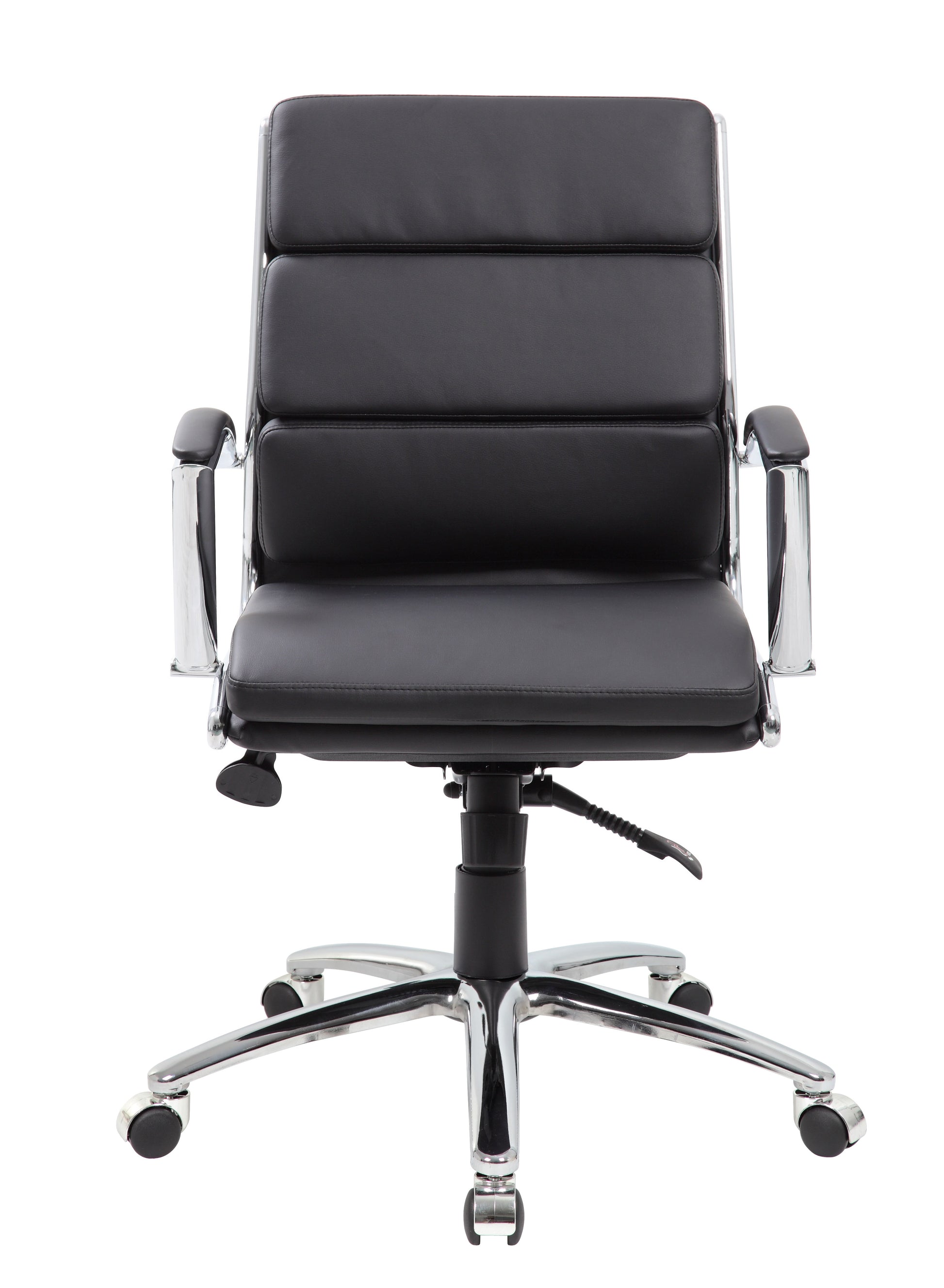 Boss Executive CaressoftPlus Chair with Metal Chrome Finish - Mid Back image 8