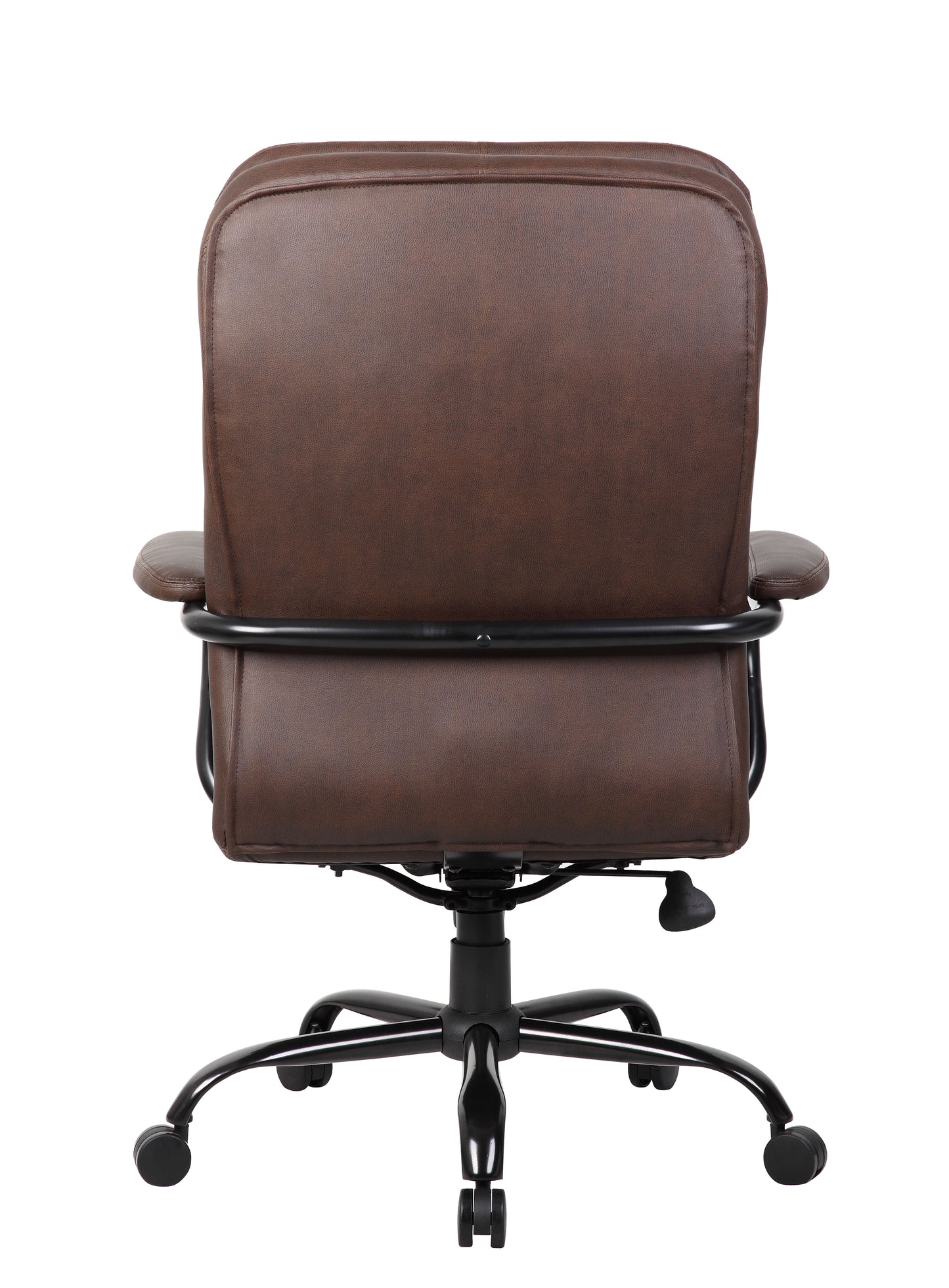 Boss Heavy Duty Double Plush LeatherPlus Chair - 400 Lbs. image 5