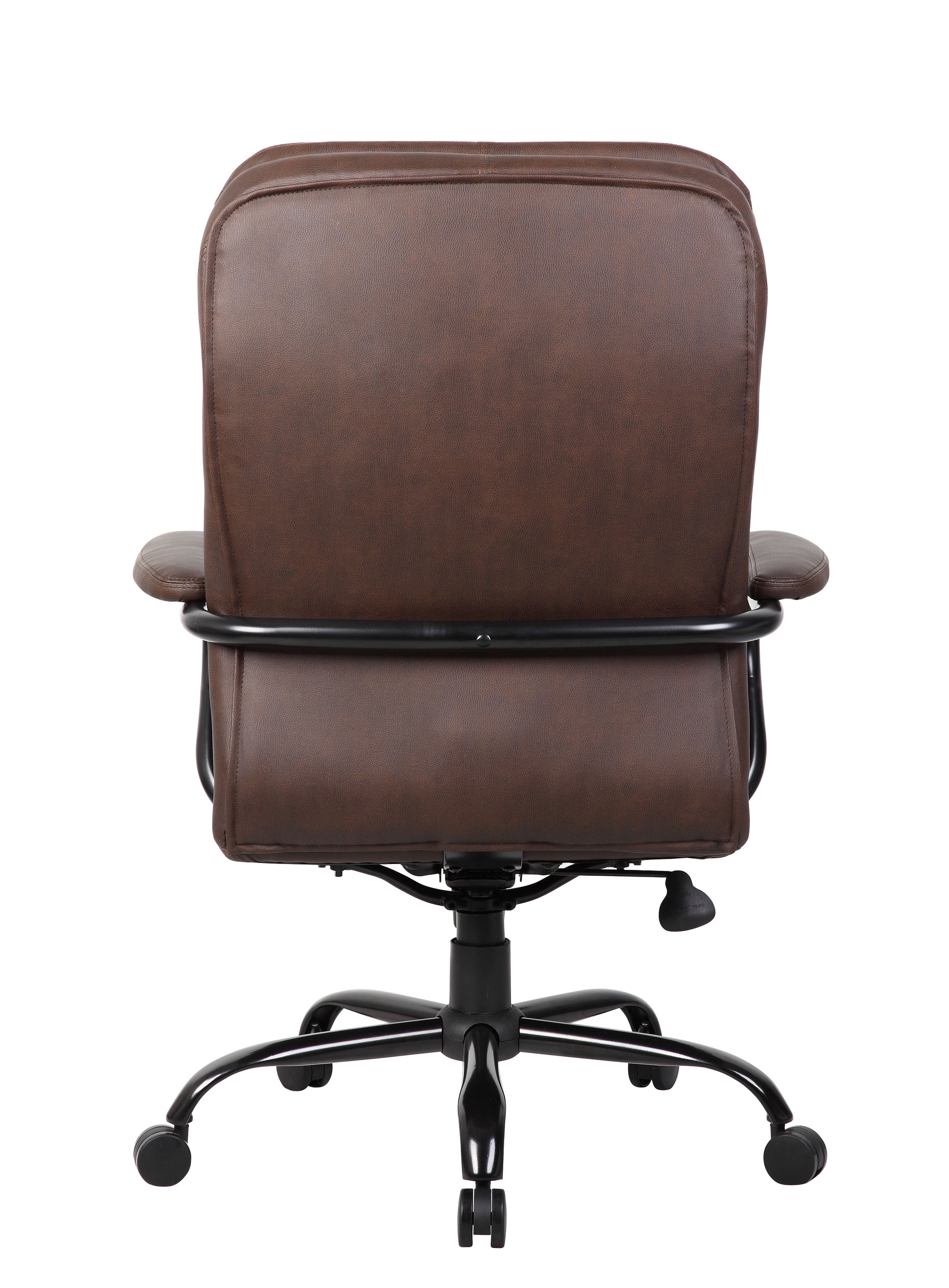 Boss Heavy Duty Double Plush LeatherPlus Chair - 400 Lbs. image 5