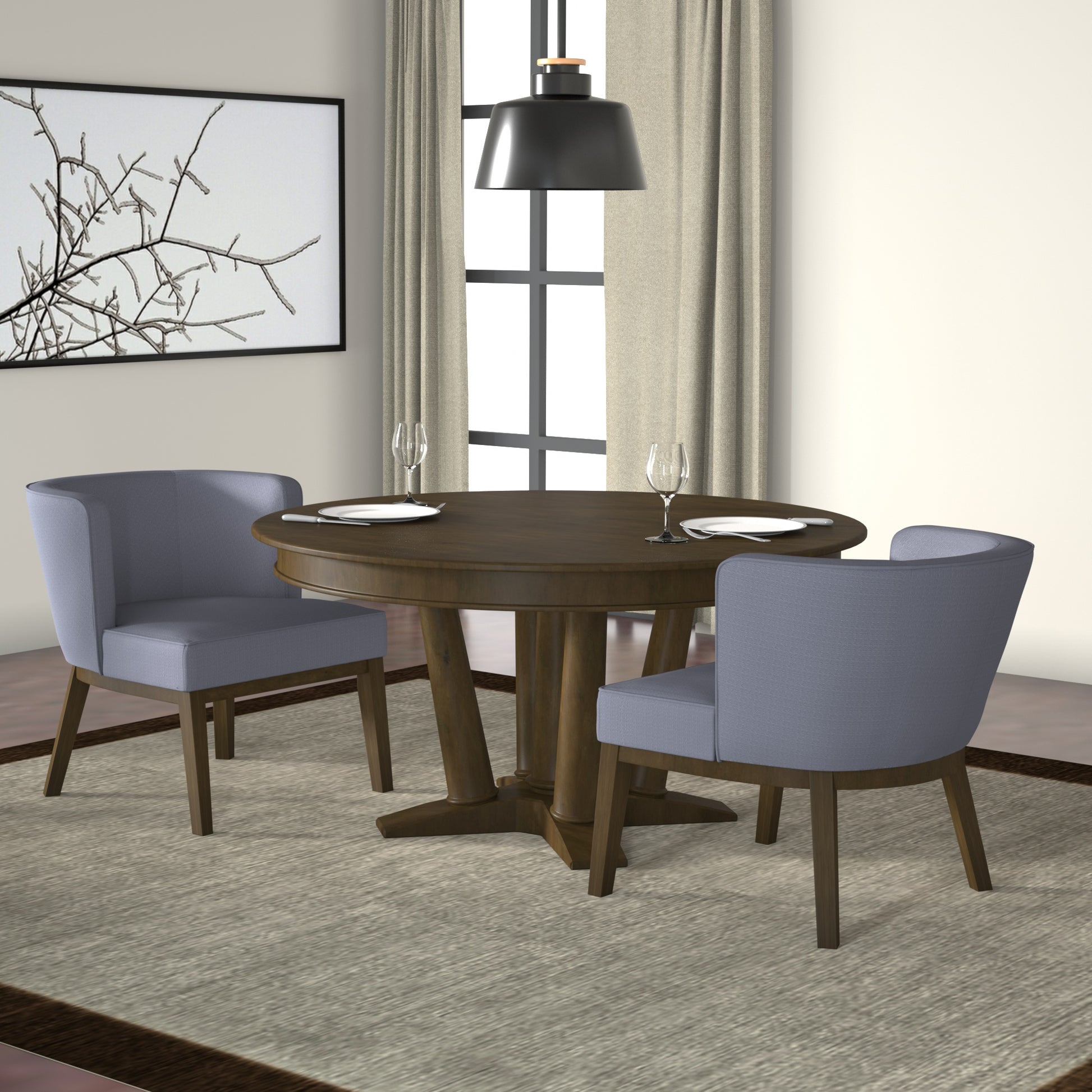 Boss Ava guest, accent or dining chair - Slate Grey image 2