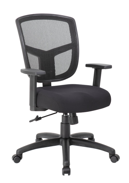 Boss Contract Mesh Task Chair,  Synchro-Tilt Mechanism