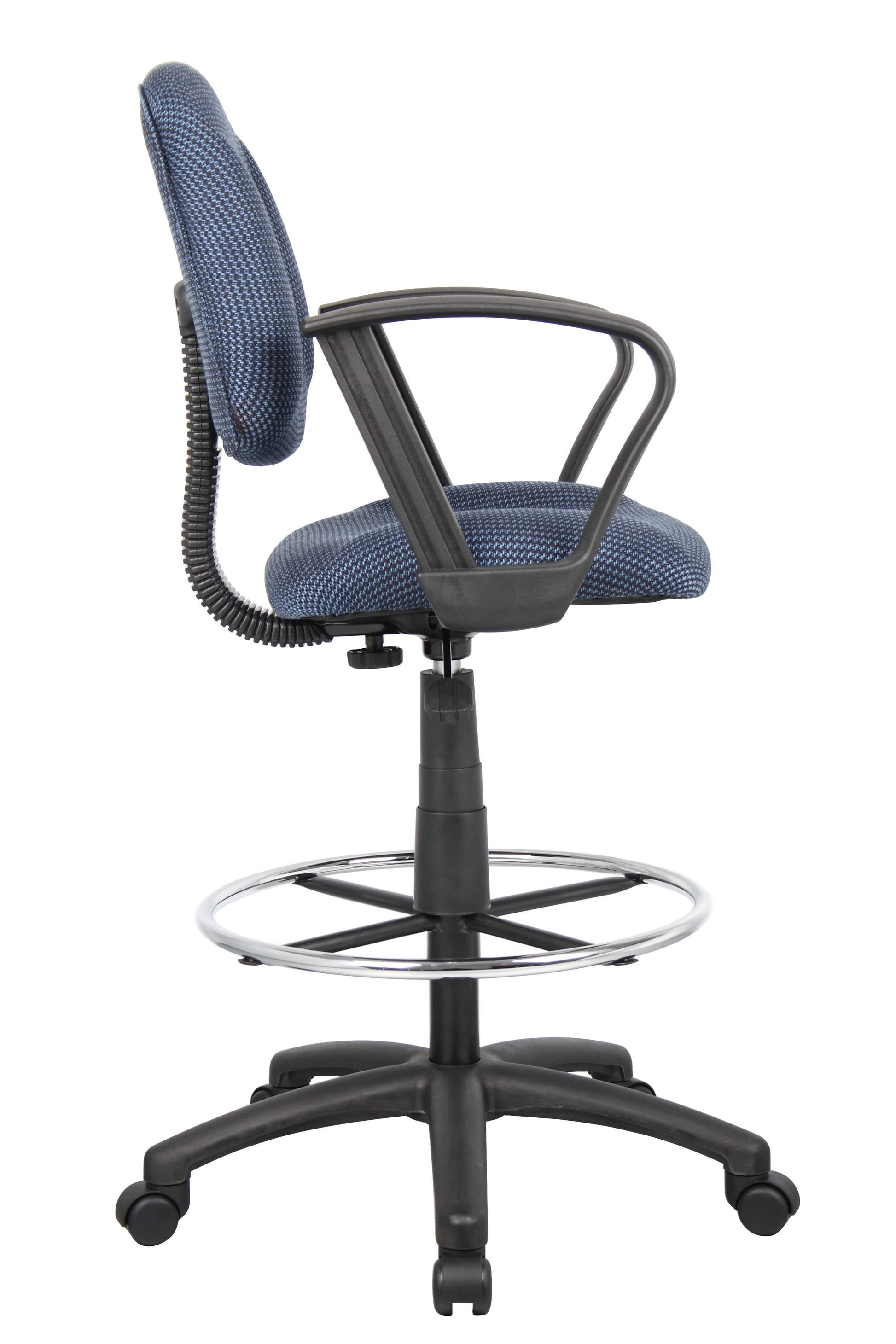 Boss Drafting Stool (B315-Be) W/Footring And Loop Arms image 7