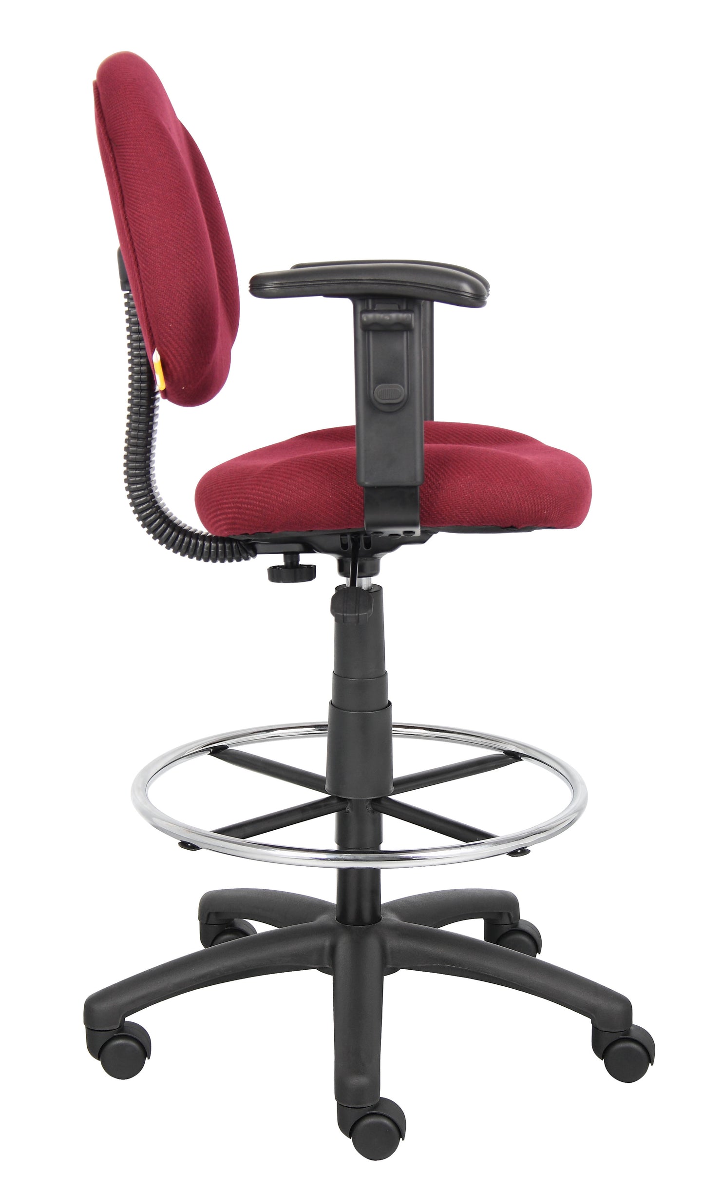 Boss Drafting Stool (B315-By) W/Footring And Adjustable Arms image 7
