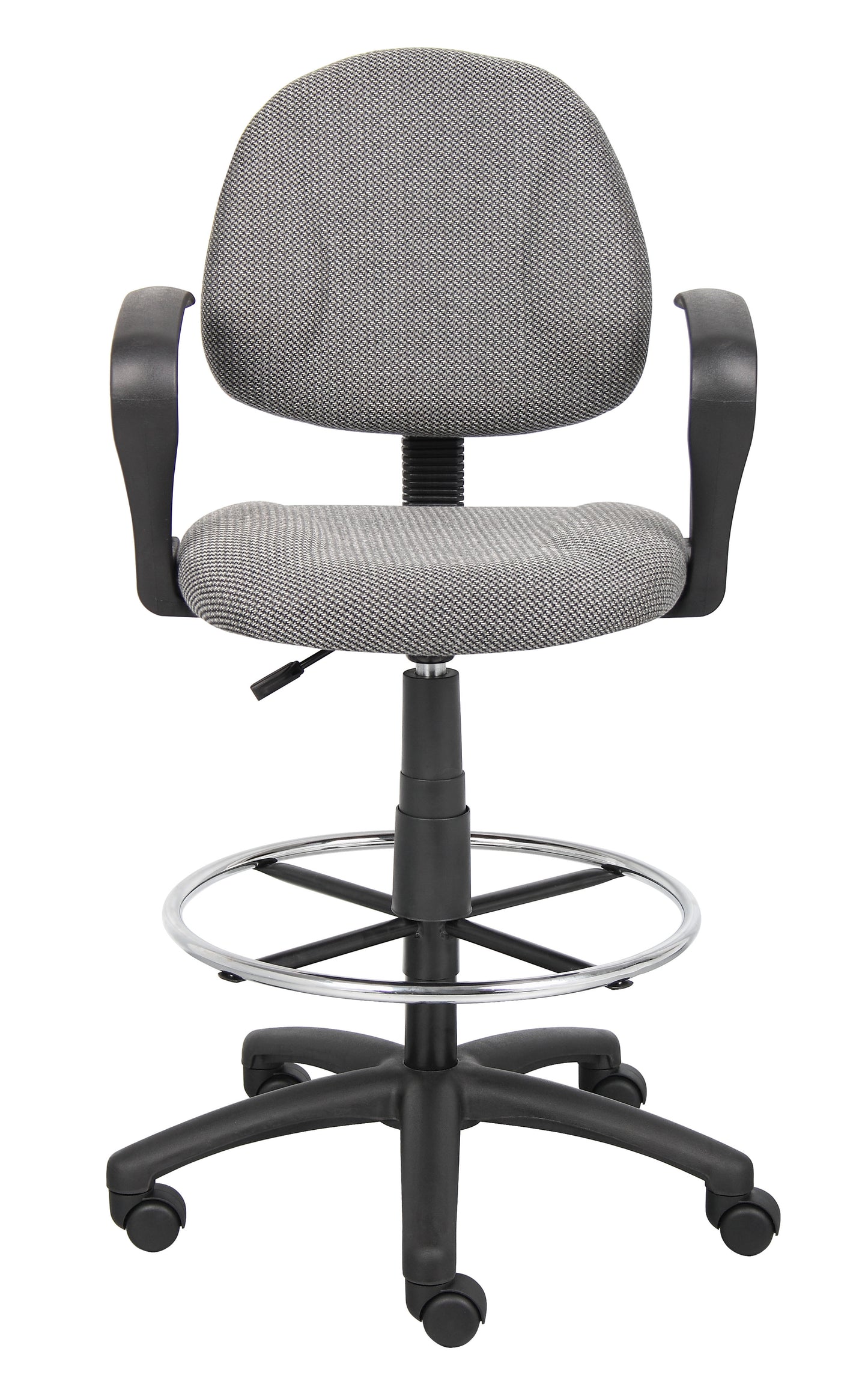 Boss Drafting Stool (B315-Gy) W/Footring And Loop Arms image 5