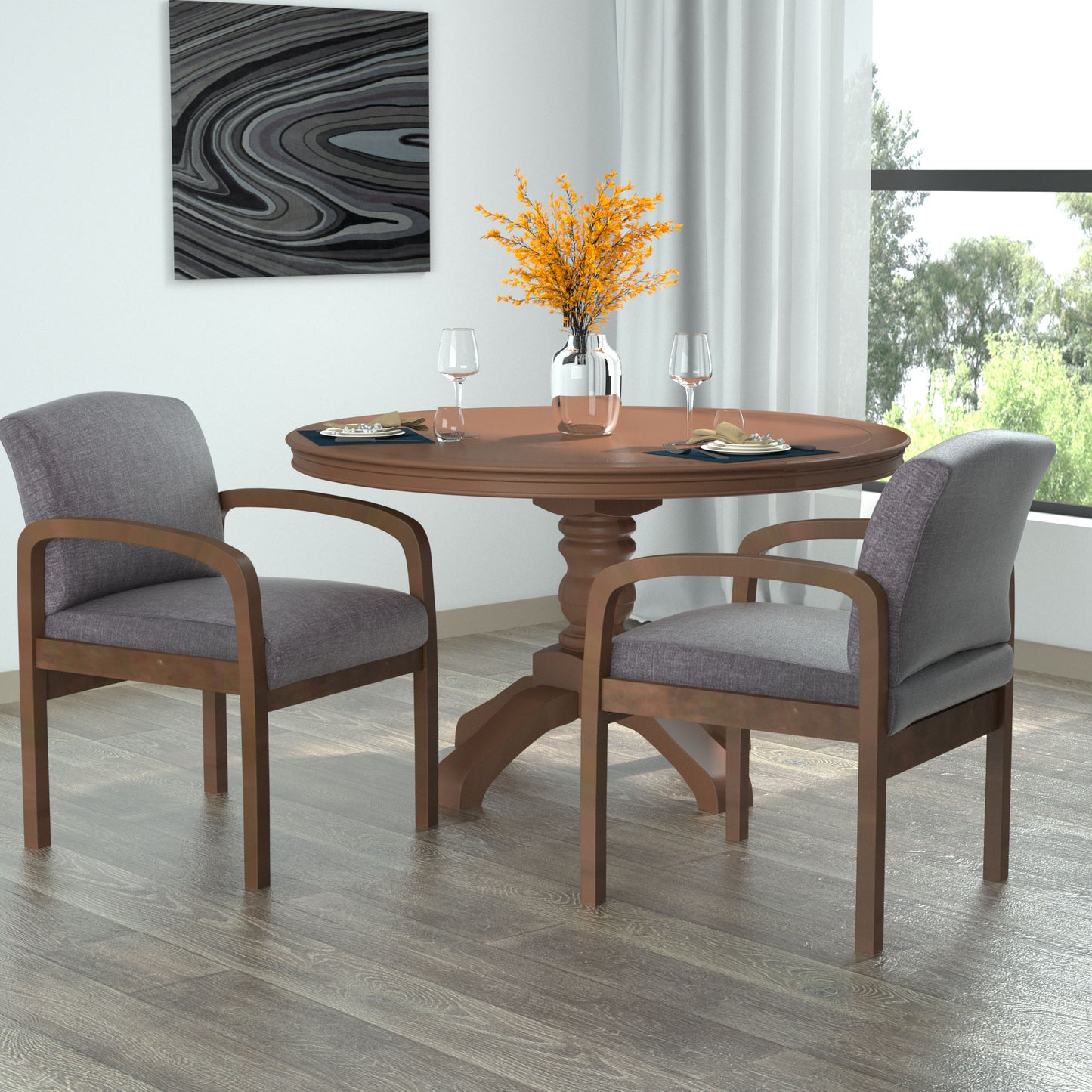 Boss NTR (No Tools Required) guest, accent or dining chair image 2