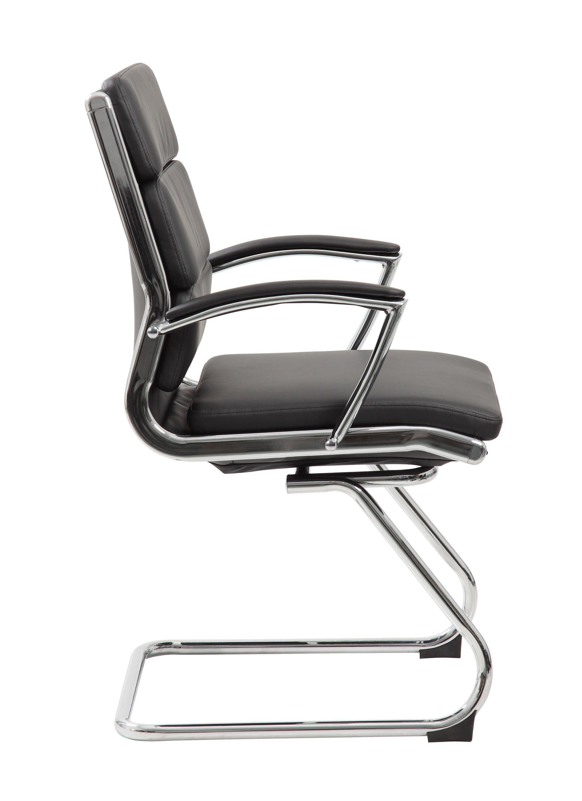 Boss Executive CaressoftPlus Chair with Metal Chrome Finish - Guest Chair image 6