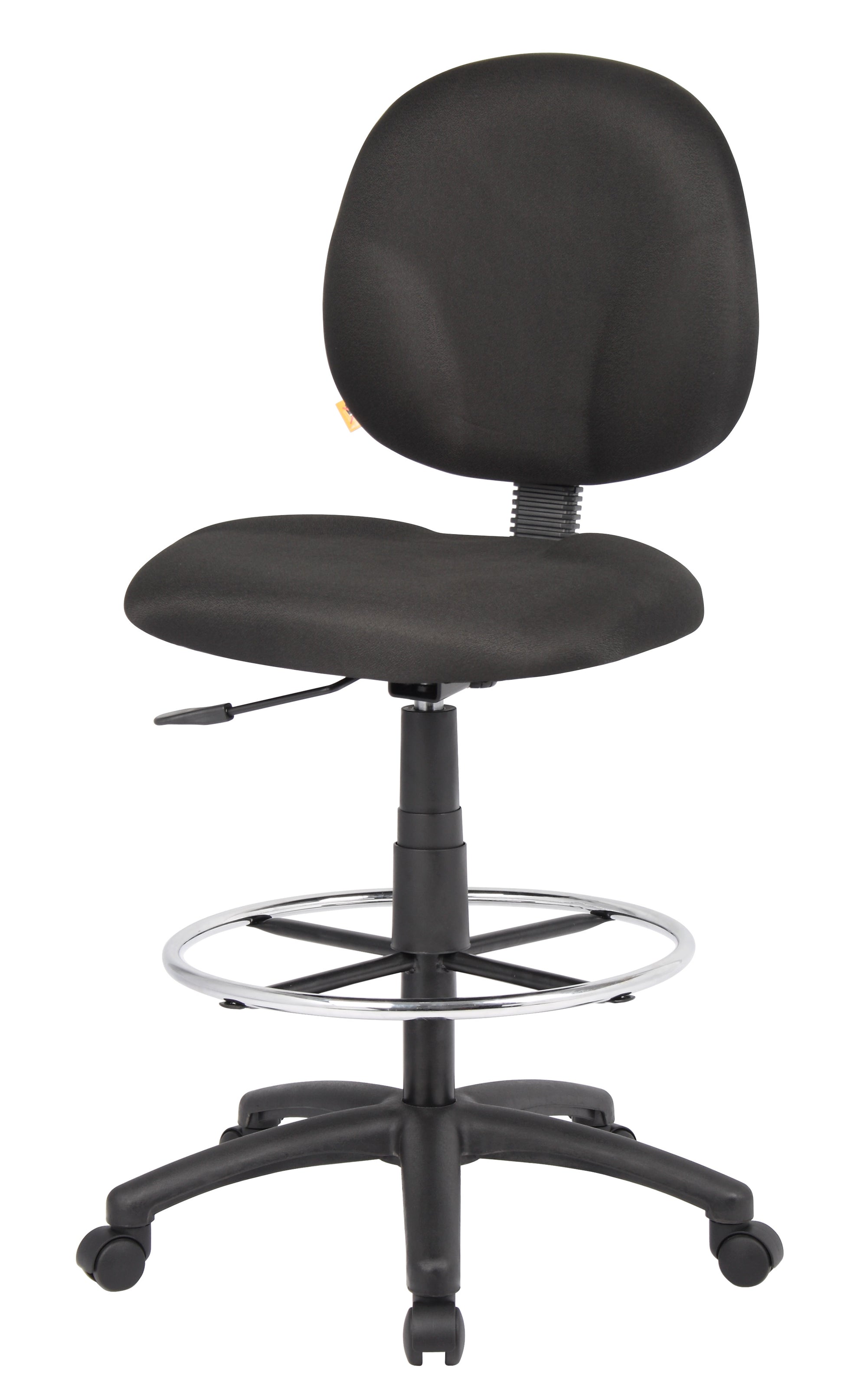 Boss Black Fabric Drafting Stools W/Footring image 8