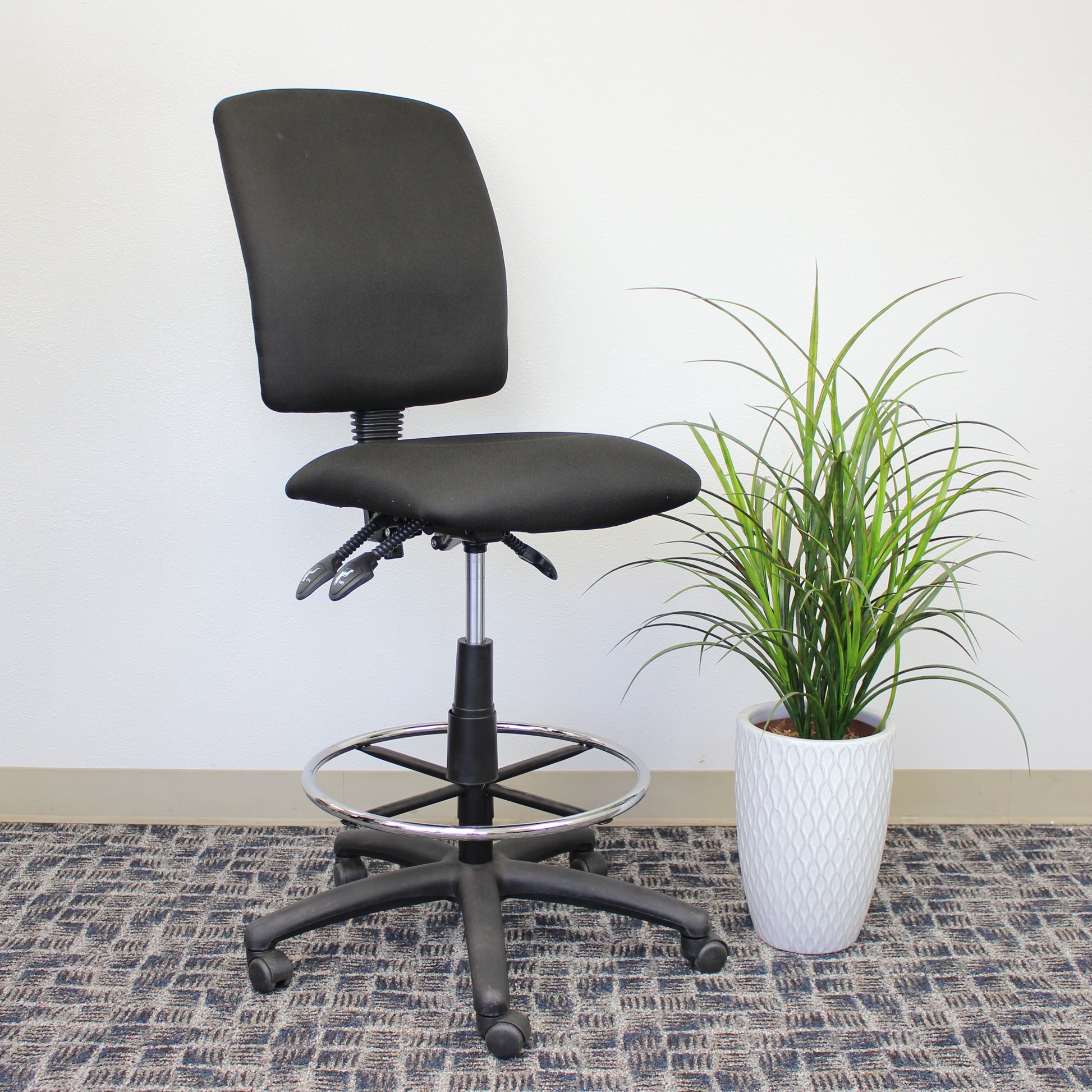 Boss Multi-Function Fabric Drafting Stool image 2