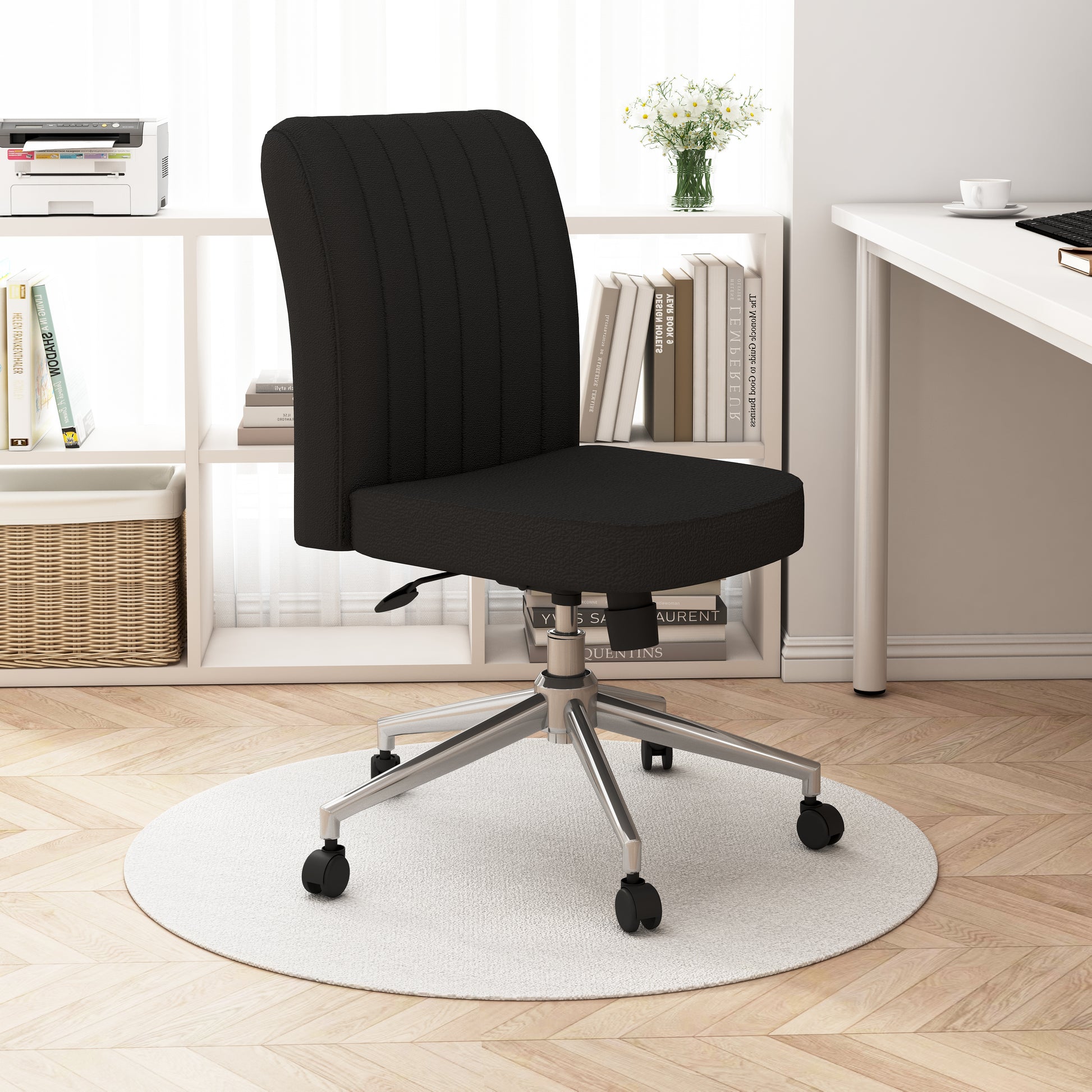 Boss Boucle Task Chair, Black image 2
