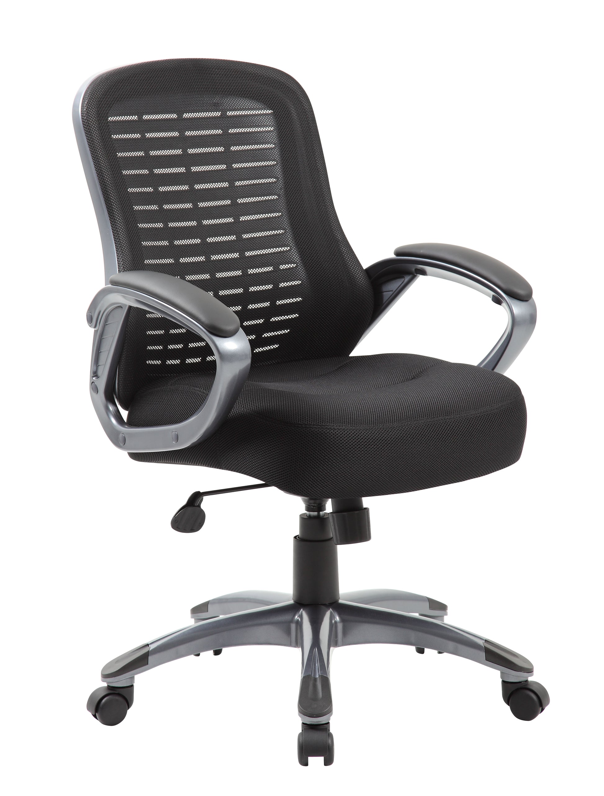 Boss Ribbed High Back Mesh Chair