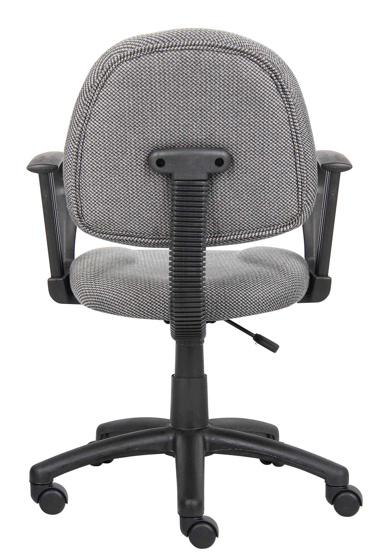 Boss Grey  Deluxe Posture Chair W/ Loop Arms image 4