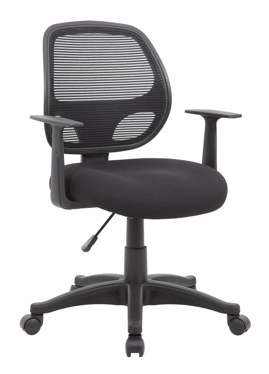 Boss Commercial Grade Mesh Task Chair W/ T-Arms