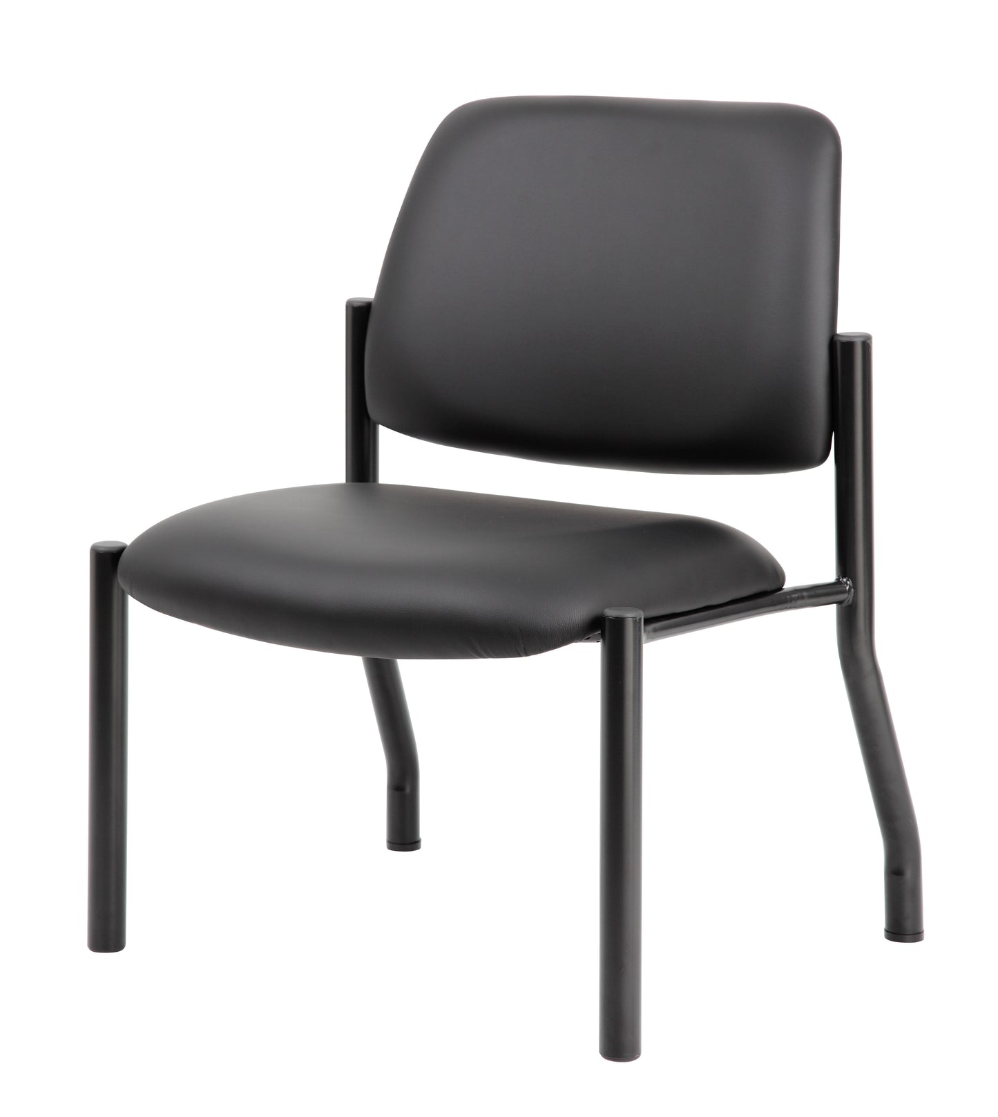 Boss Antimicrobial Armless Guest Chair, 400 lb. weight capacity image 6