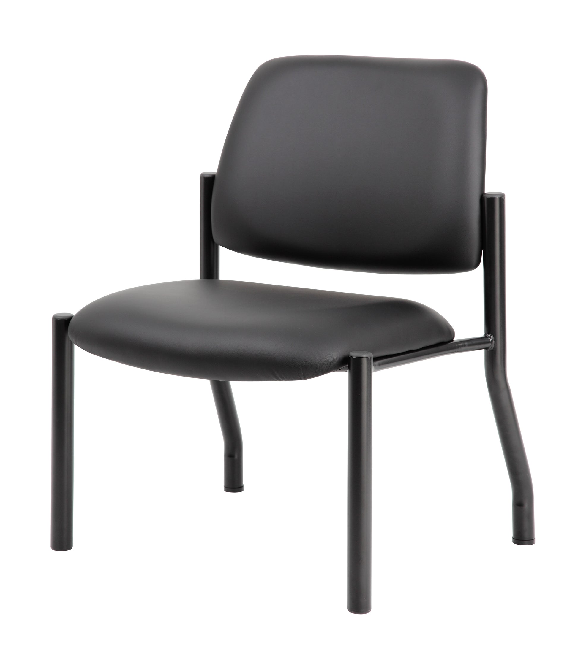 Boss Antimicrobial Armless Guest Chair, 400 lb. weight capacity image 6
