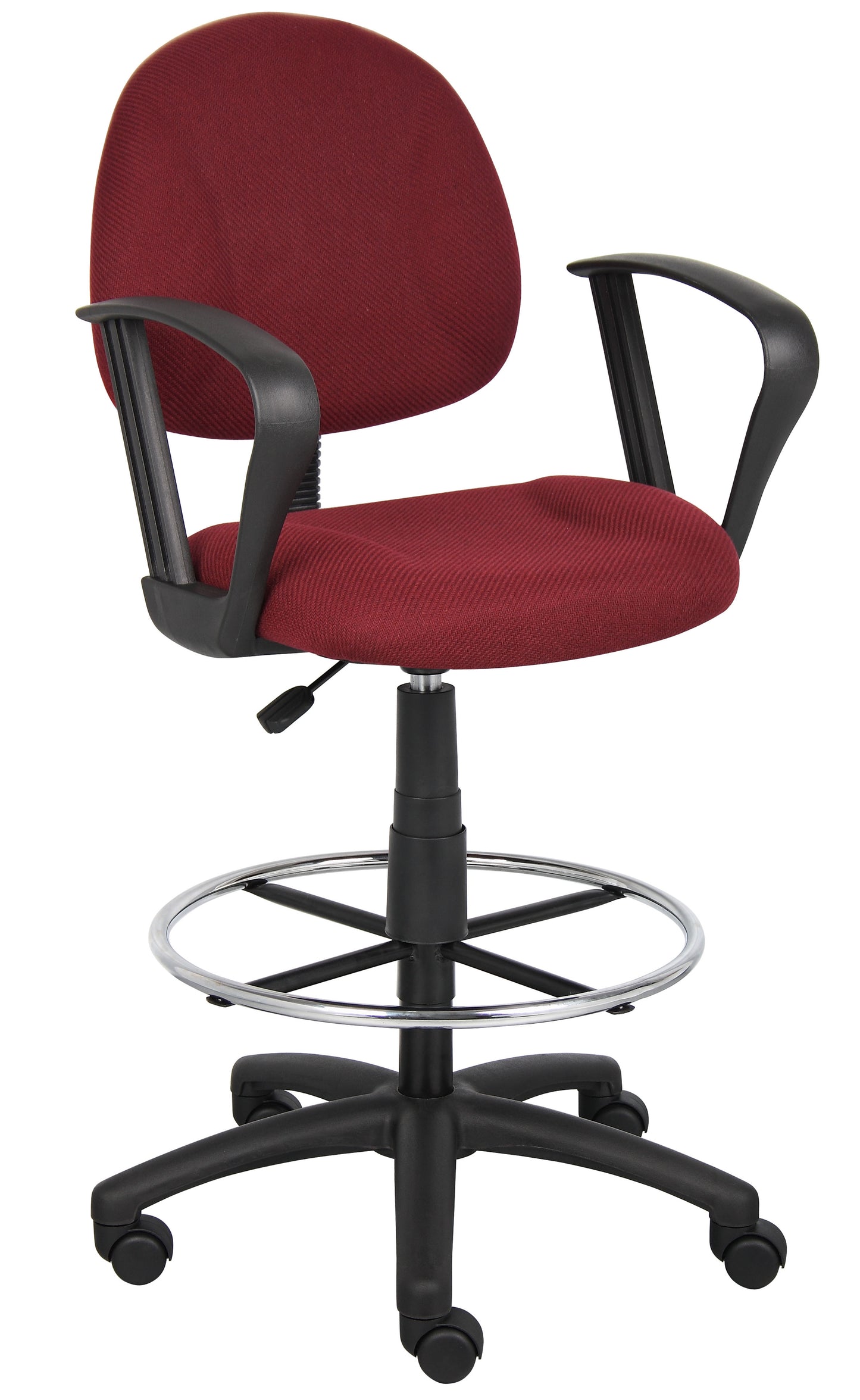 Boss Drafting Stool (B315-By) W/Footring And Loop Arms