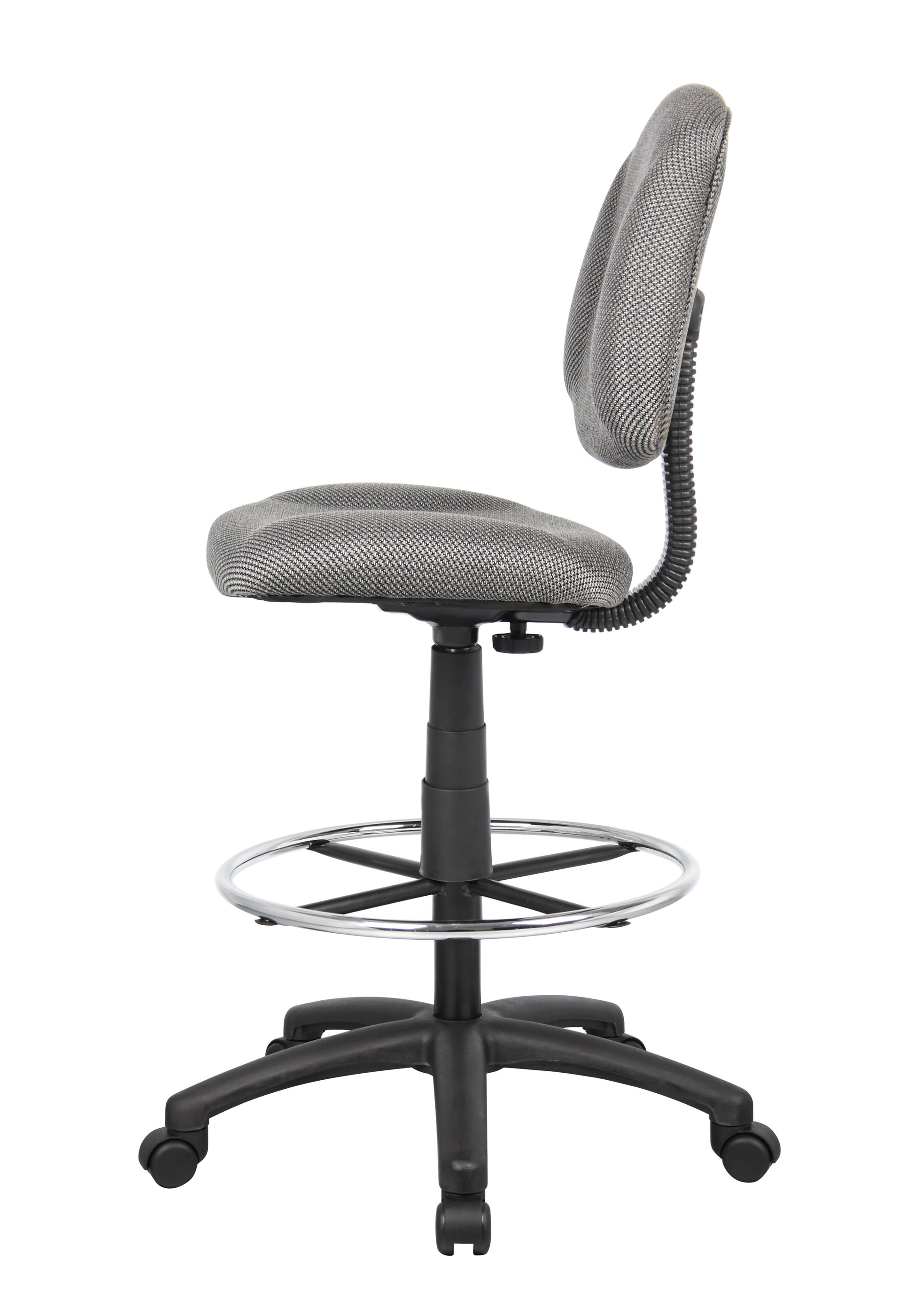 Boss Drafting Stool (B315-Gy) W/Footring image 7