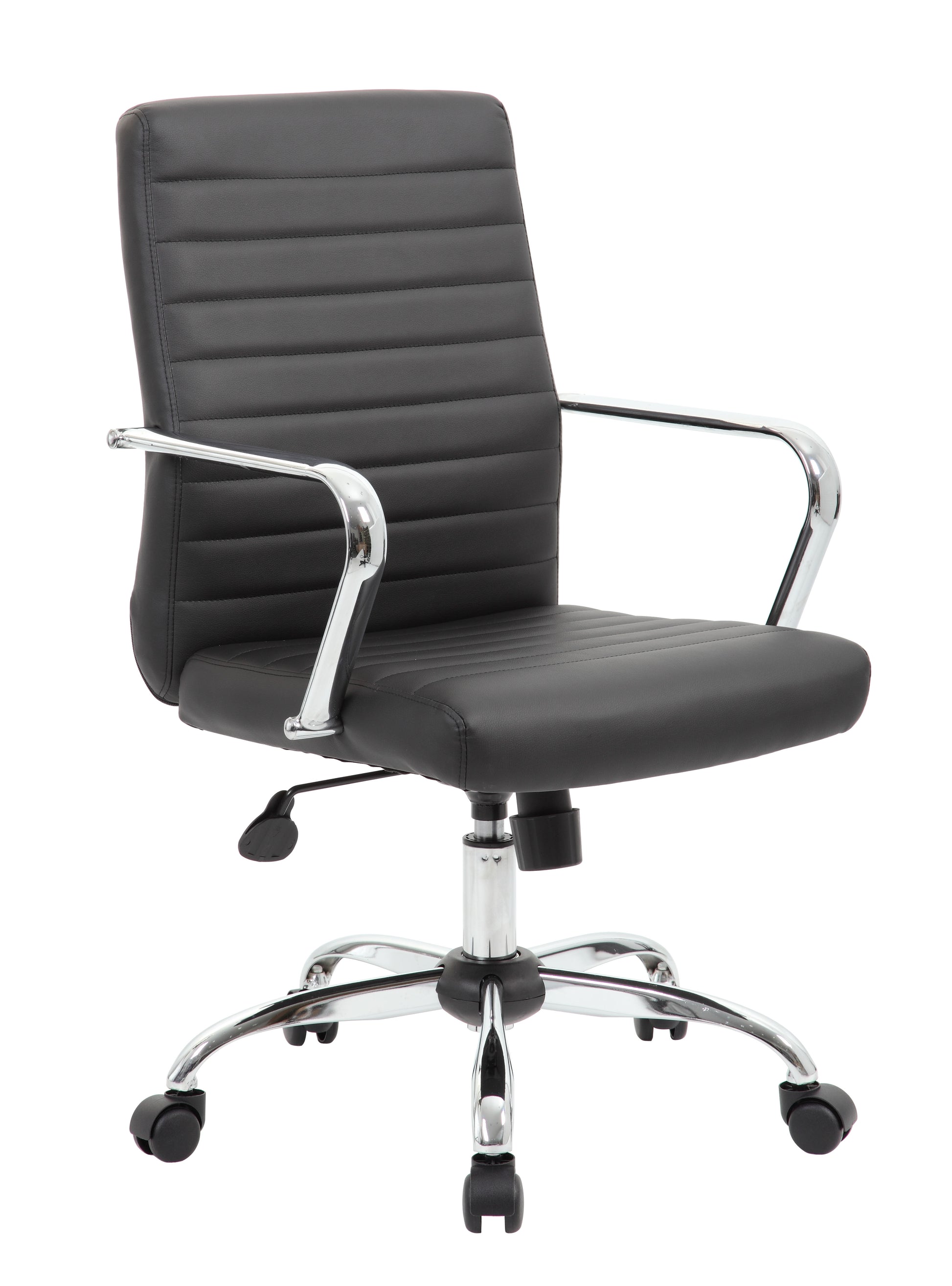 Boss Retro Task Chair with Chrome Fixed Arms