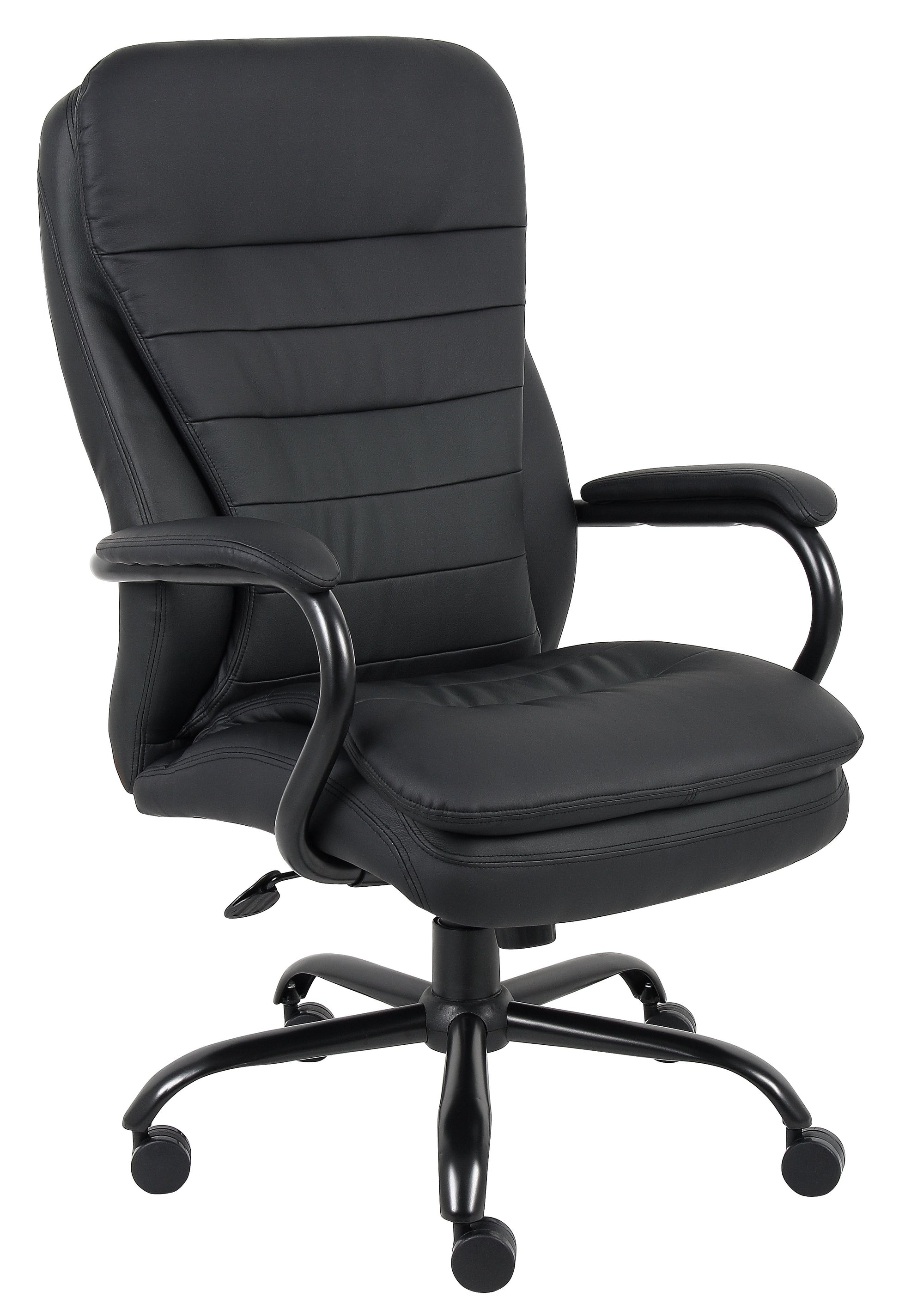 Boss Heavy Duty Double Plush CaressoftPlus Chair - 400 Lbs.
