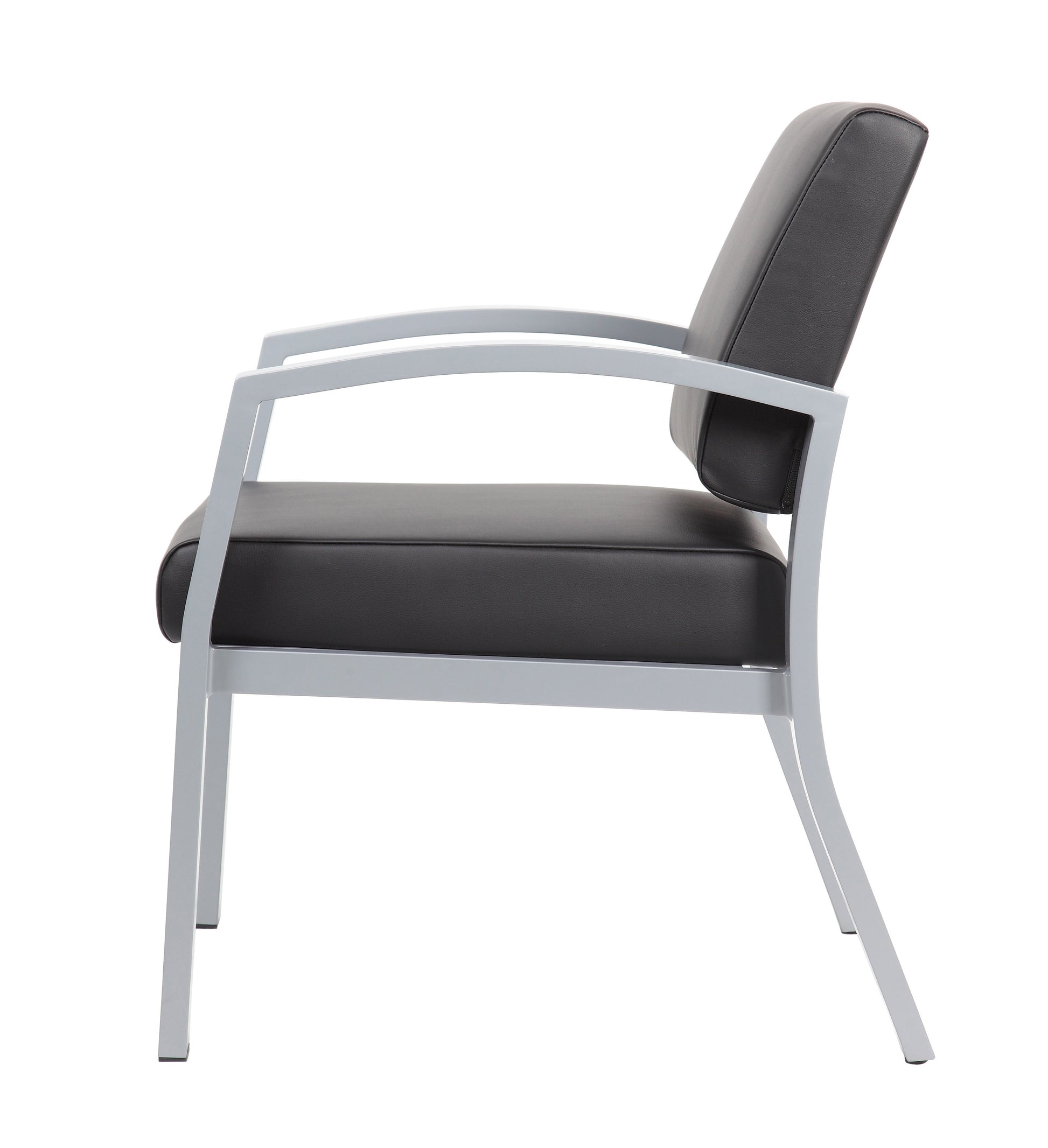 Boss Conrad Antimicrobial Guest/Reception Chair, Black image 6