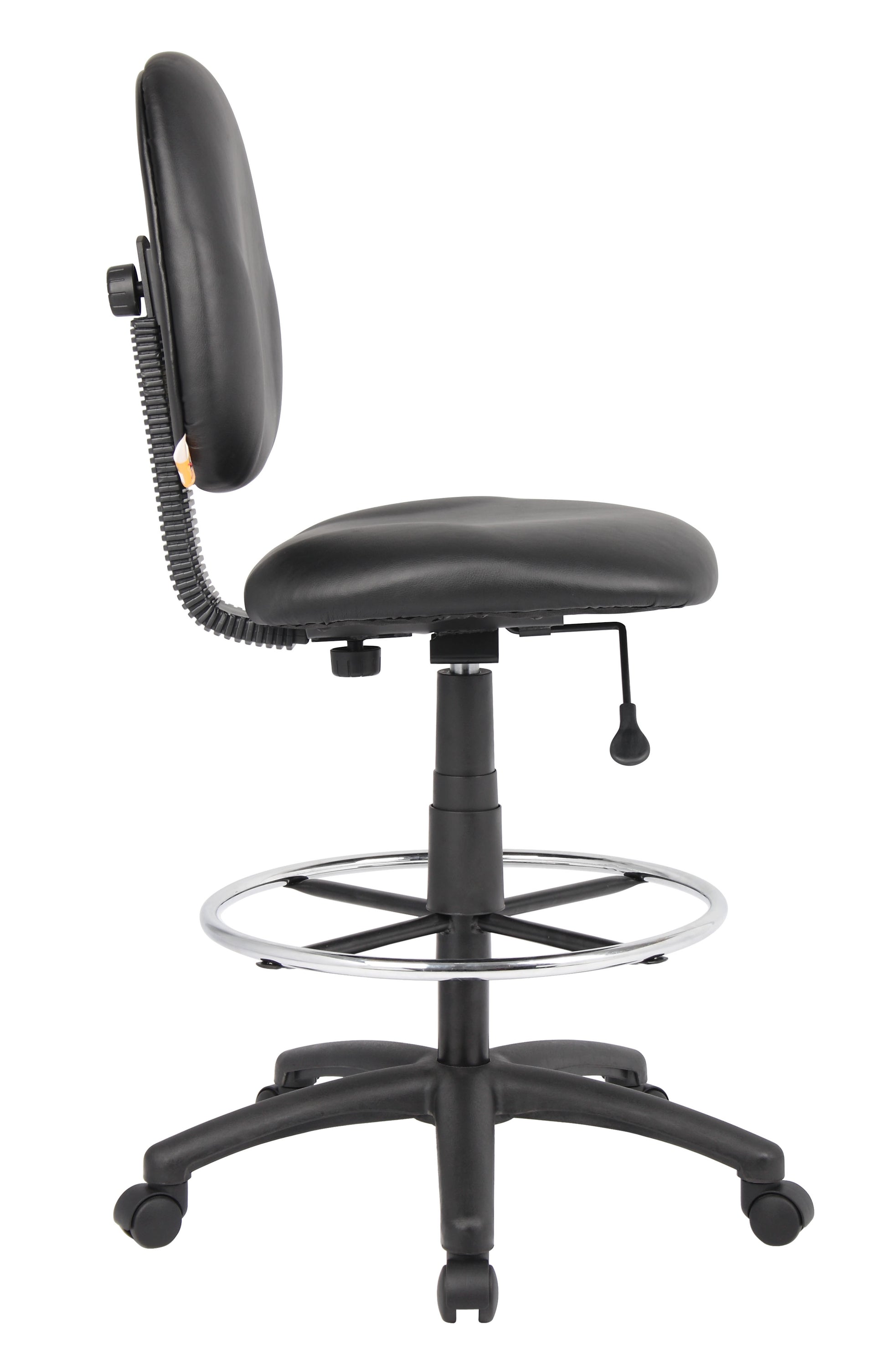 Boss Black Antimicrobial Drafting Stools W/Footring image 7