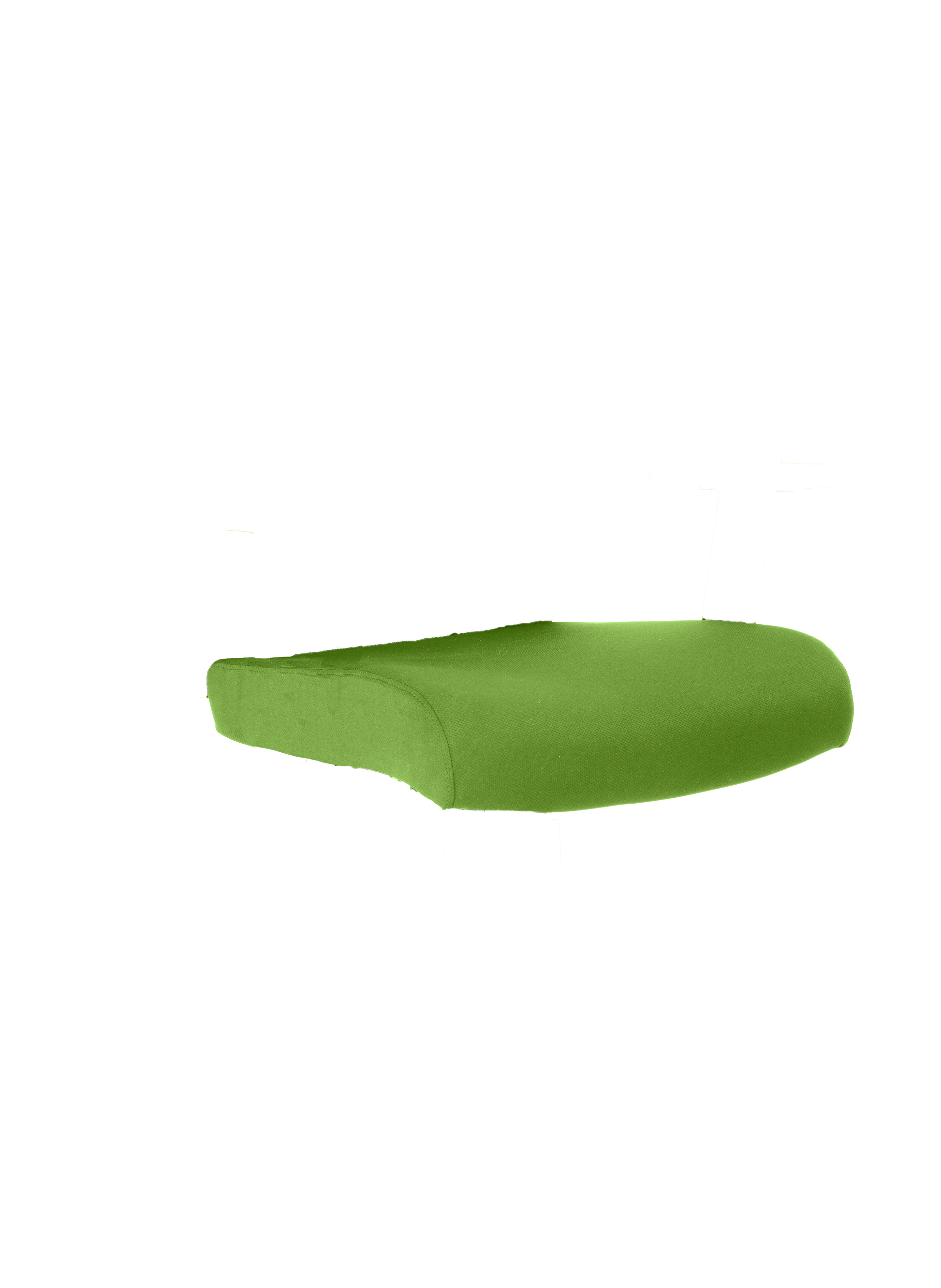 Mesh fabric seat cover, Green