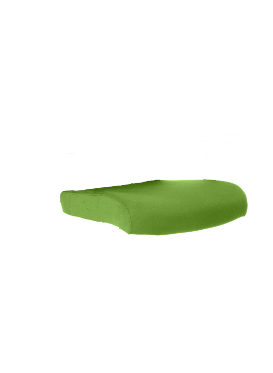 Mesh fabric seat cover, Green