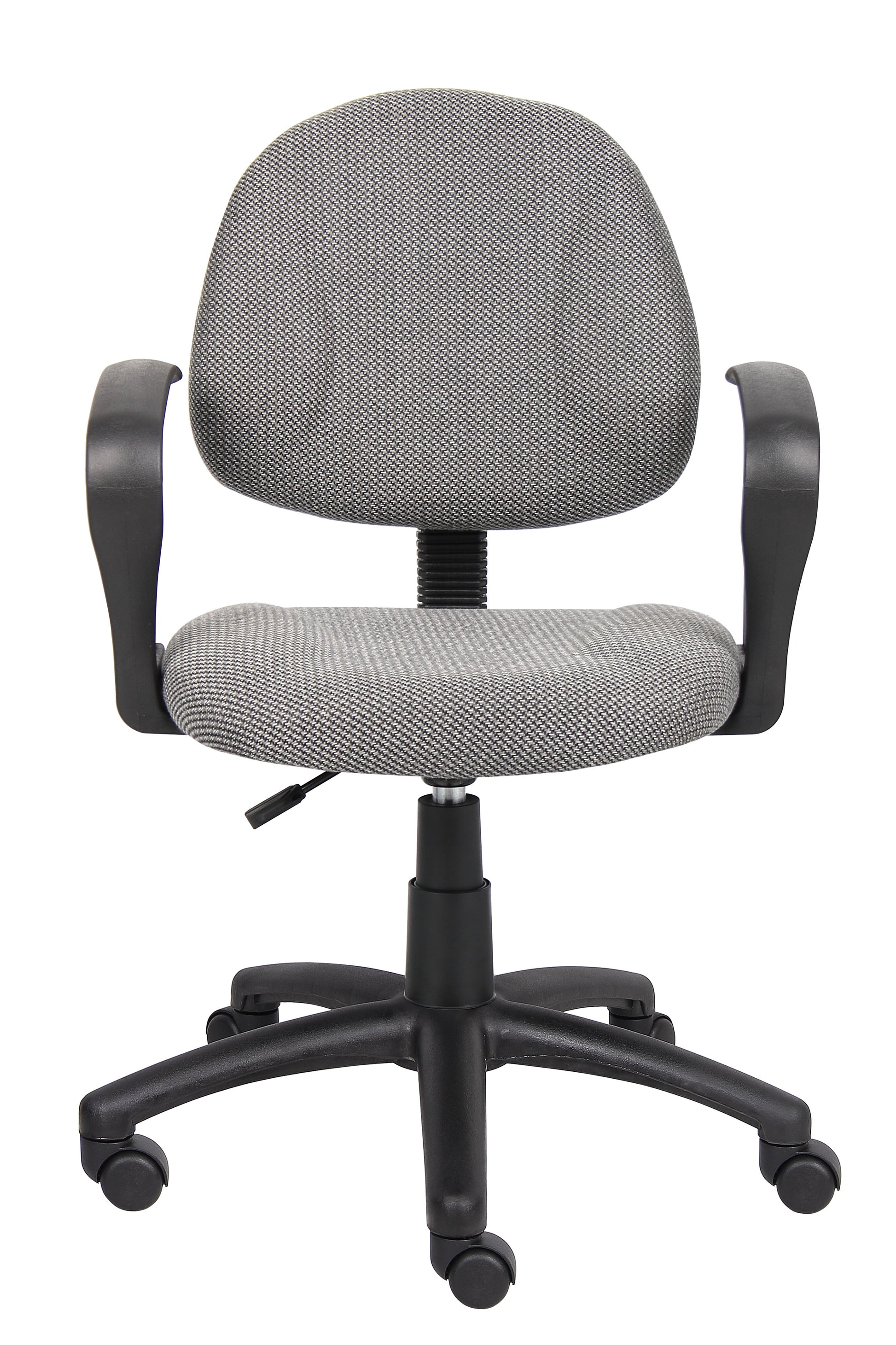 Boss Grey  Deluxe Posture Chair W/ Loop Arms image 5