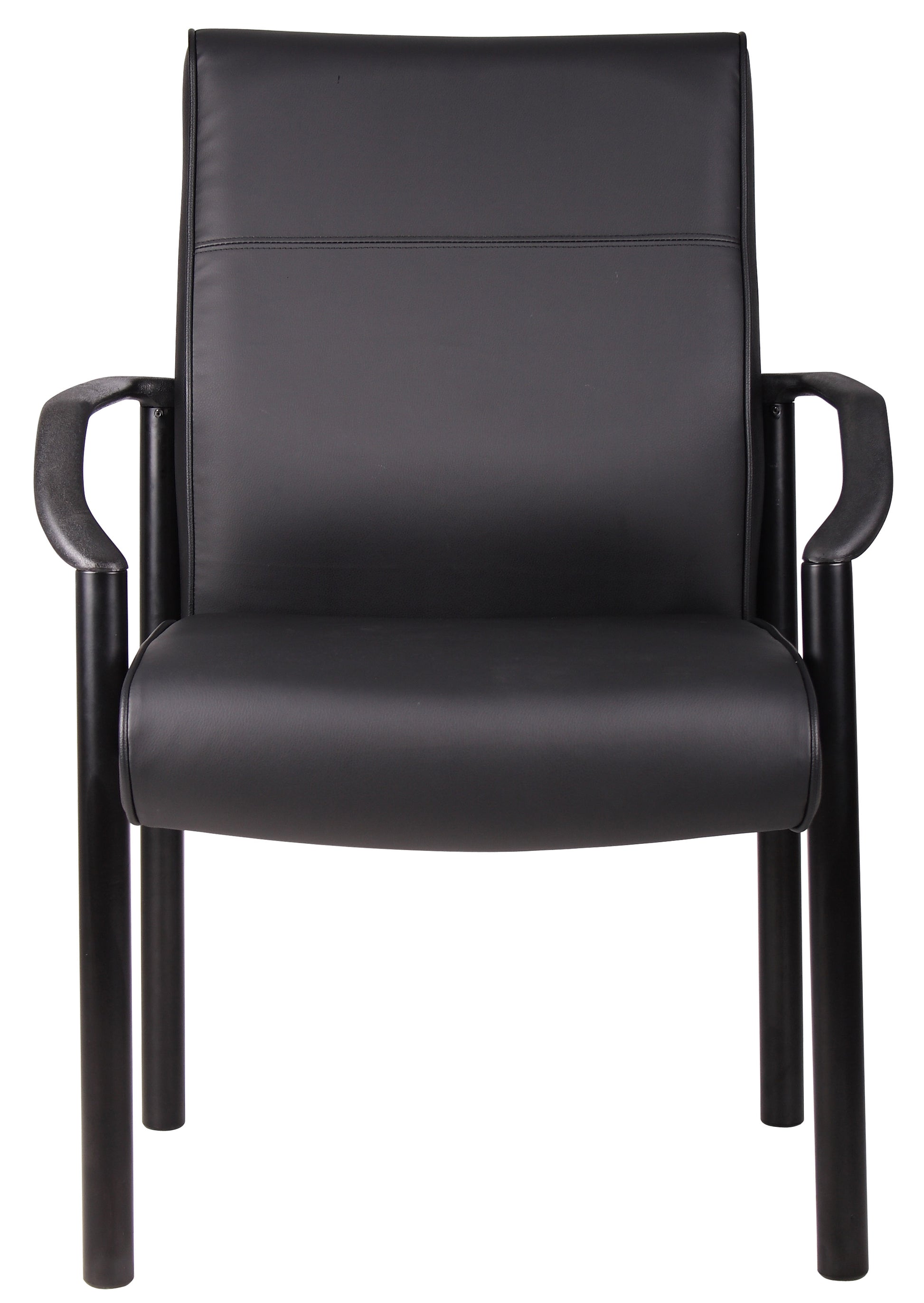 Boss Mid Back Guest Chair In LeatherPlus image 6