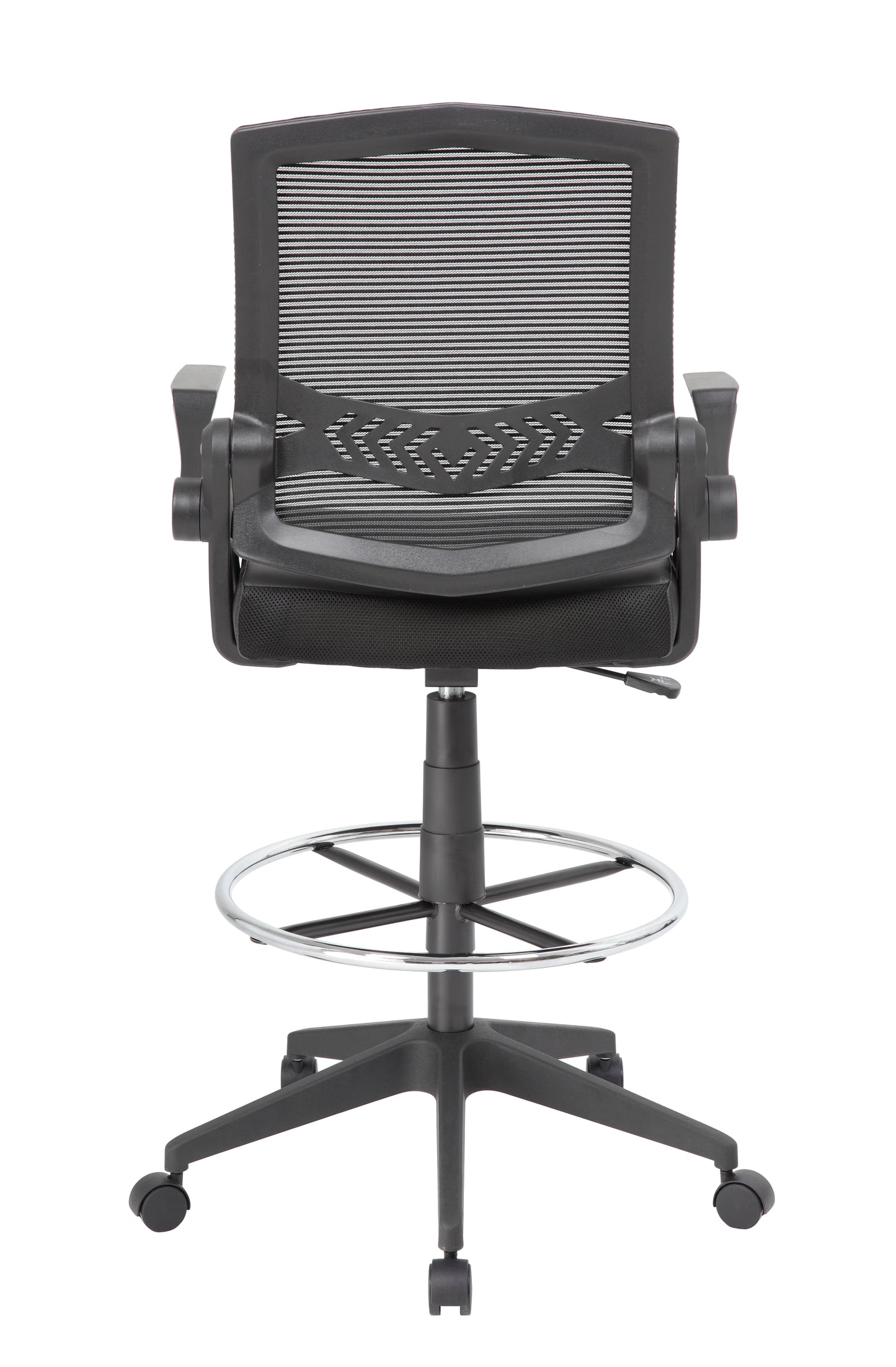 Boss Mesh Drafting Stool w/ Flip Arms image 5