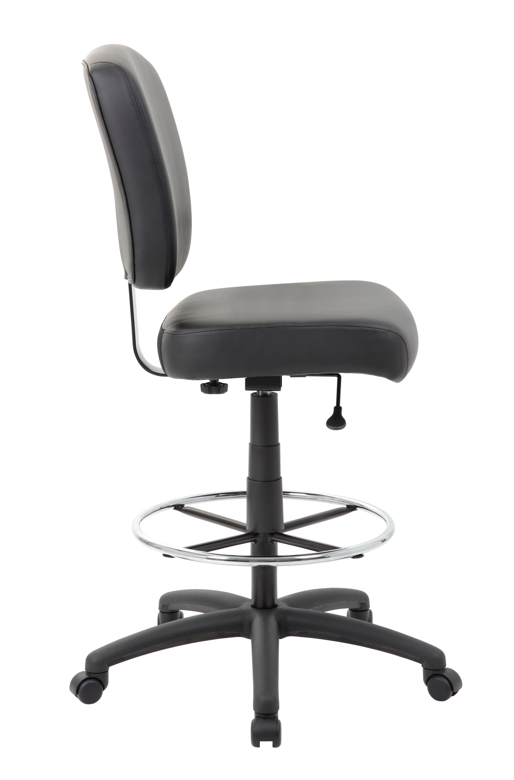 Boss 300 lb Heavy Duty Office Stool, Black image 7
