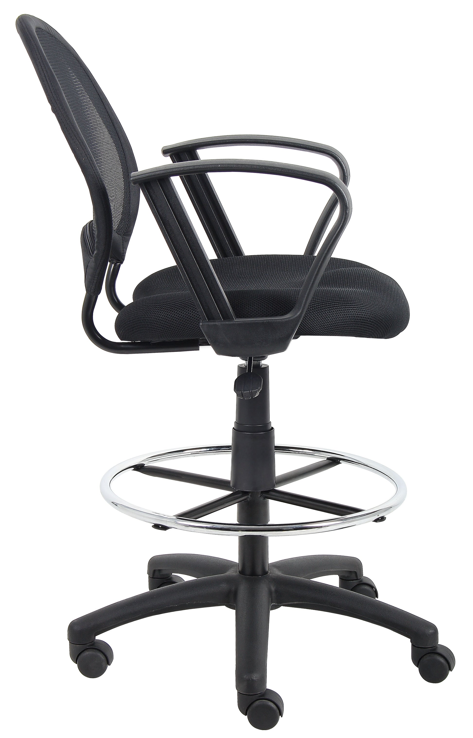 Boss Mesh Drafting Stool W/ Loop Arms image 7