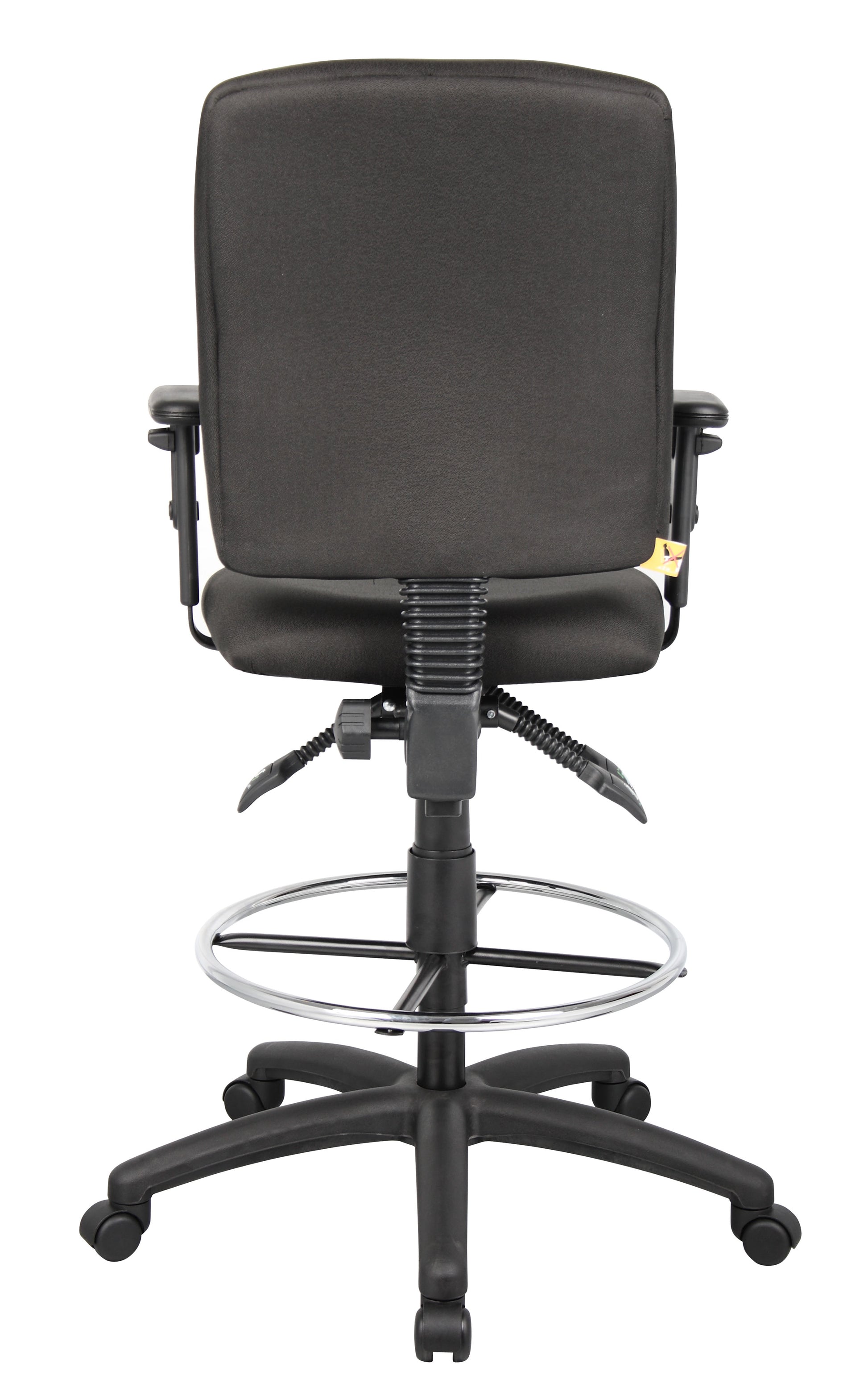 Boss Multi-Function Fabric Drafting Stool W/ Adjustable Arms image 4