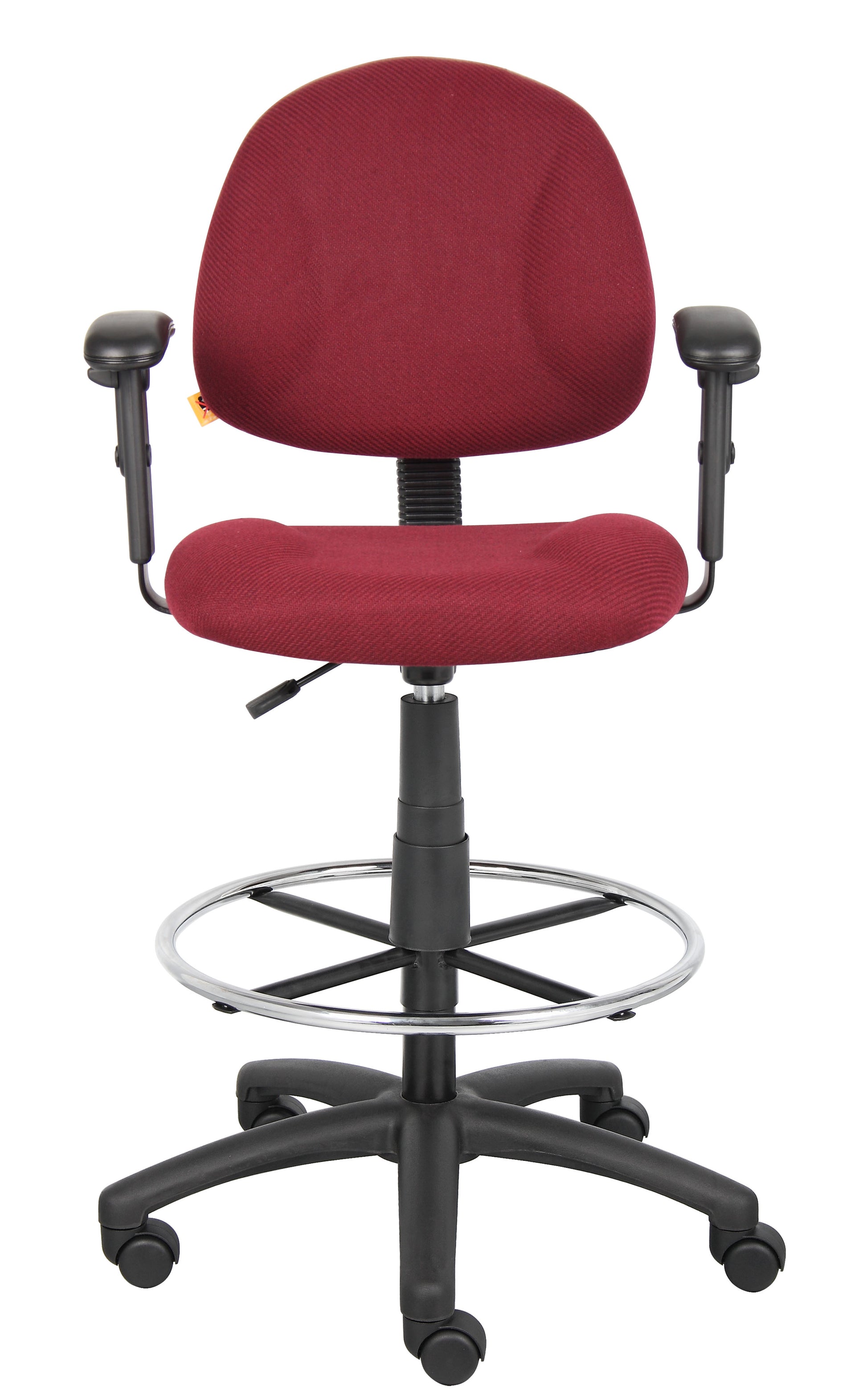 Boss Drafting Stool (B315-By) W/Footring And Adjustable Arms image 5